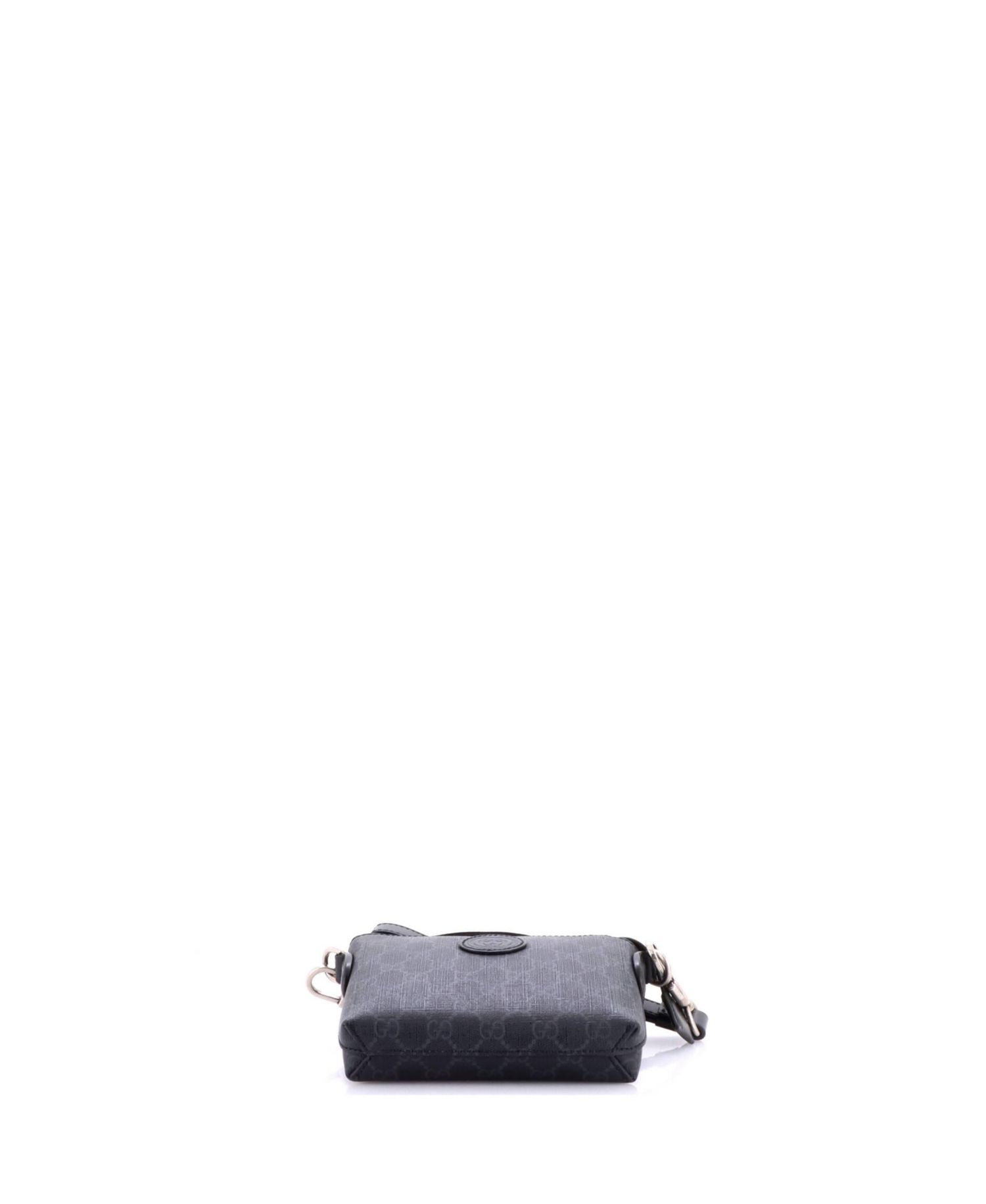 Mini Interlocking G Patch Wristlet Messenger Bag GG Coated Canvas