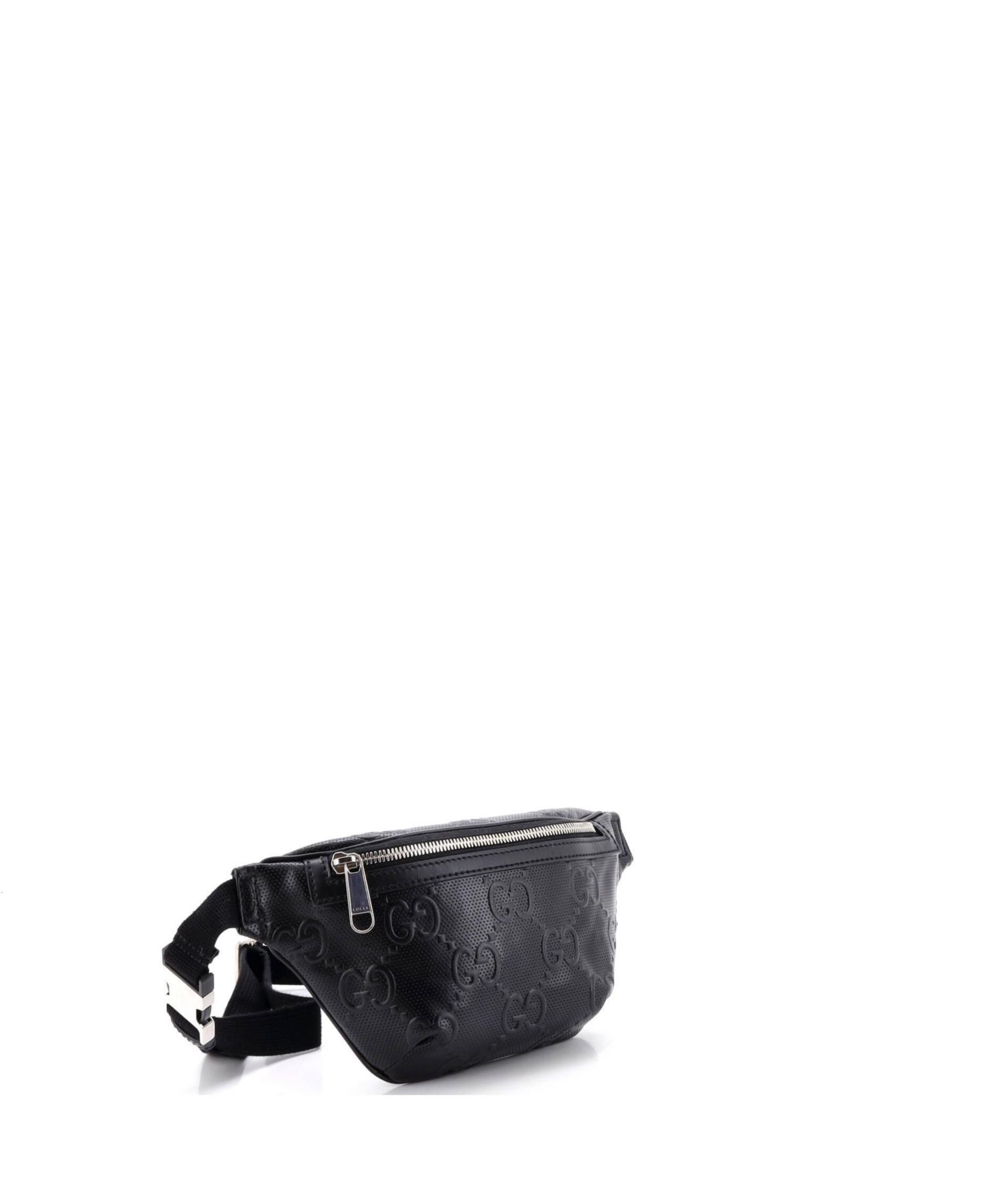 Small Belt Bag GG Embossed Perforated Leather