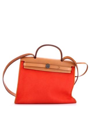 31 Herbag Zip Leather and Toile