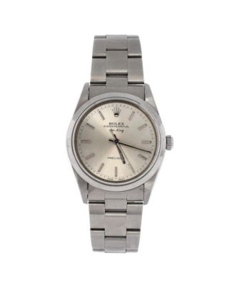 Oyster Perpetual Air King Automatic Watch in Stainless Steel 34mm