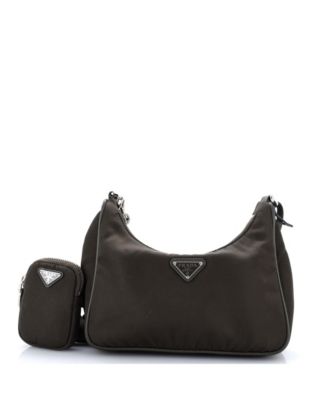 Small Re-Edition 2005 Shoulder Bag Tessuto