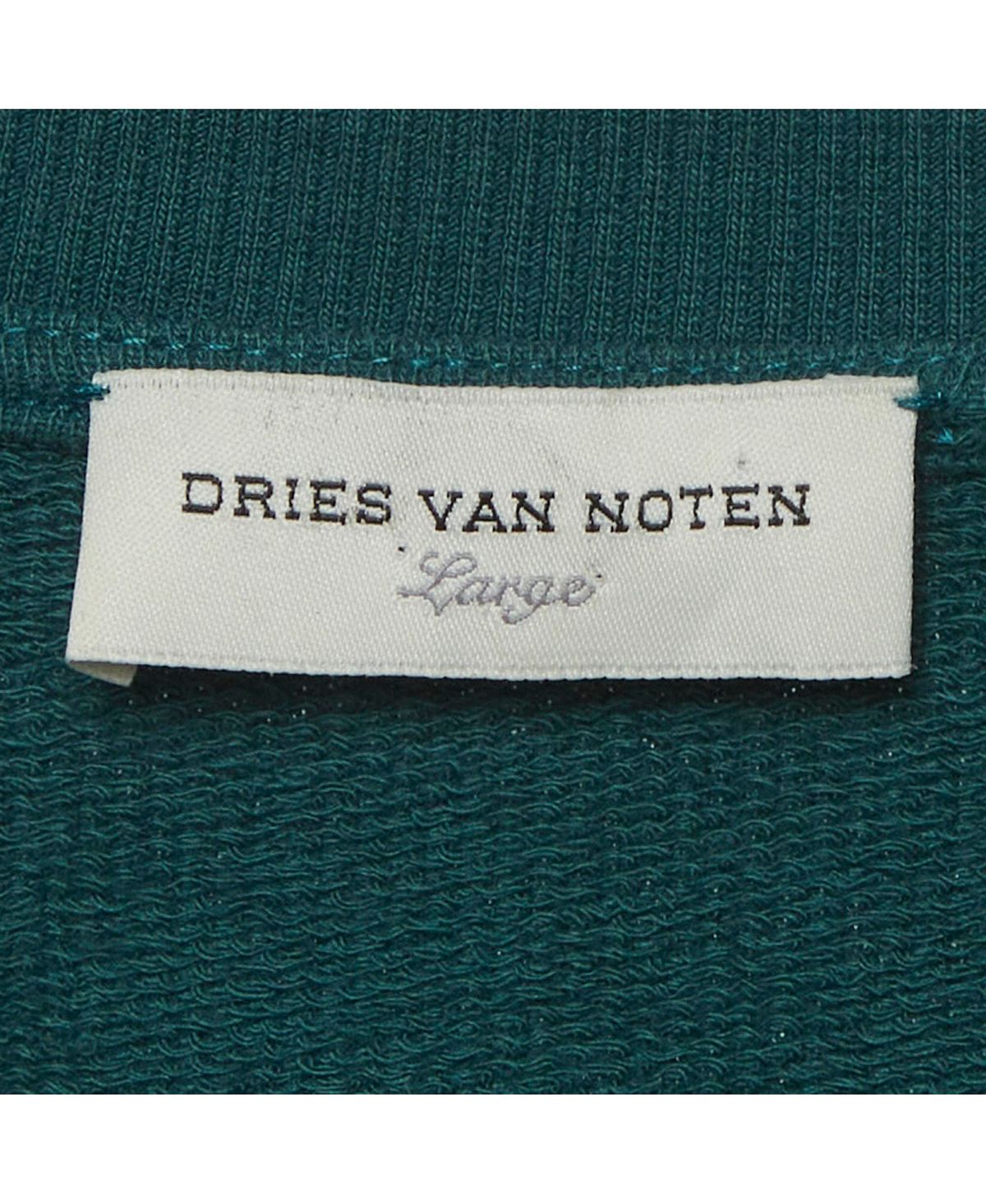 Pre-Owned Dries Van Noten Women's Jersey Embroidered Sweatshirt view 4 — MAYCSS fashion products