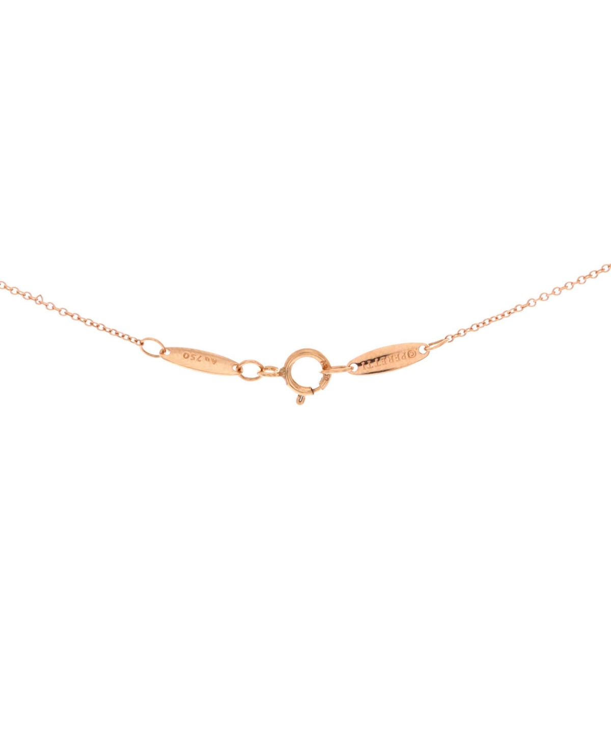 Pre-Owned Tiffany & Co Elsa Peretti Open Heart Pendant Necklace