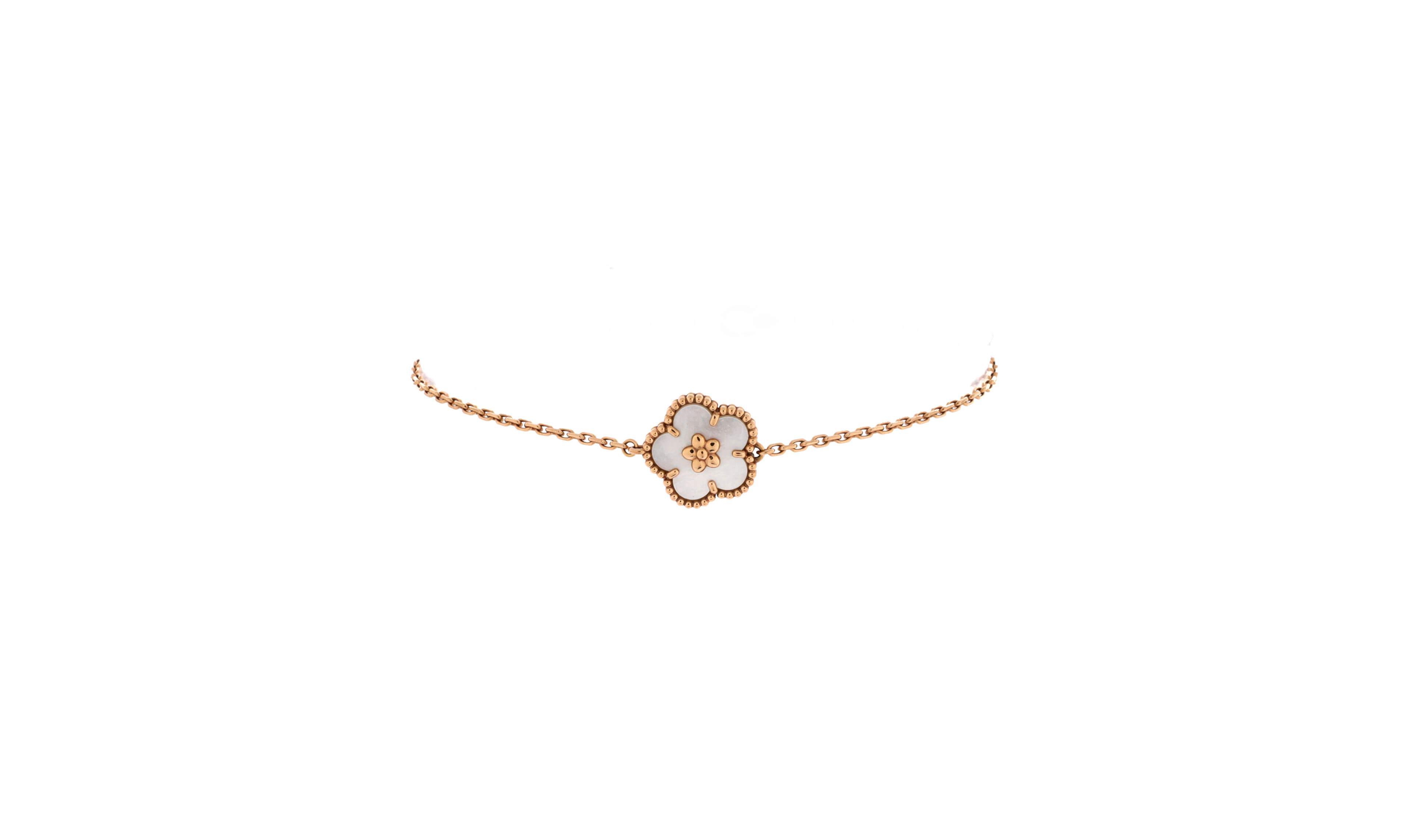 Pre-Owned Van Cleef & Arpels Lucky Spring Plum Blossom Bracelet