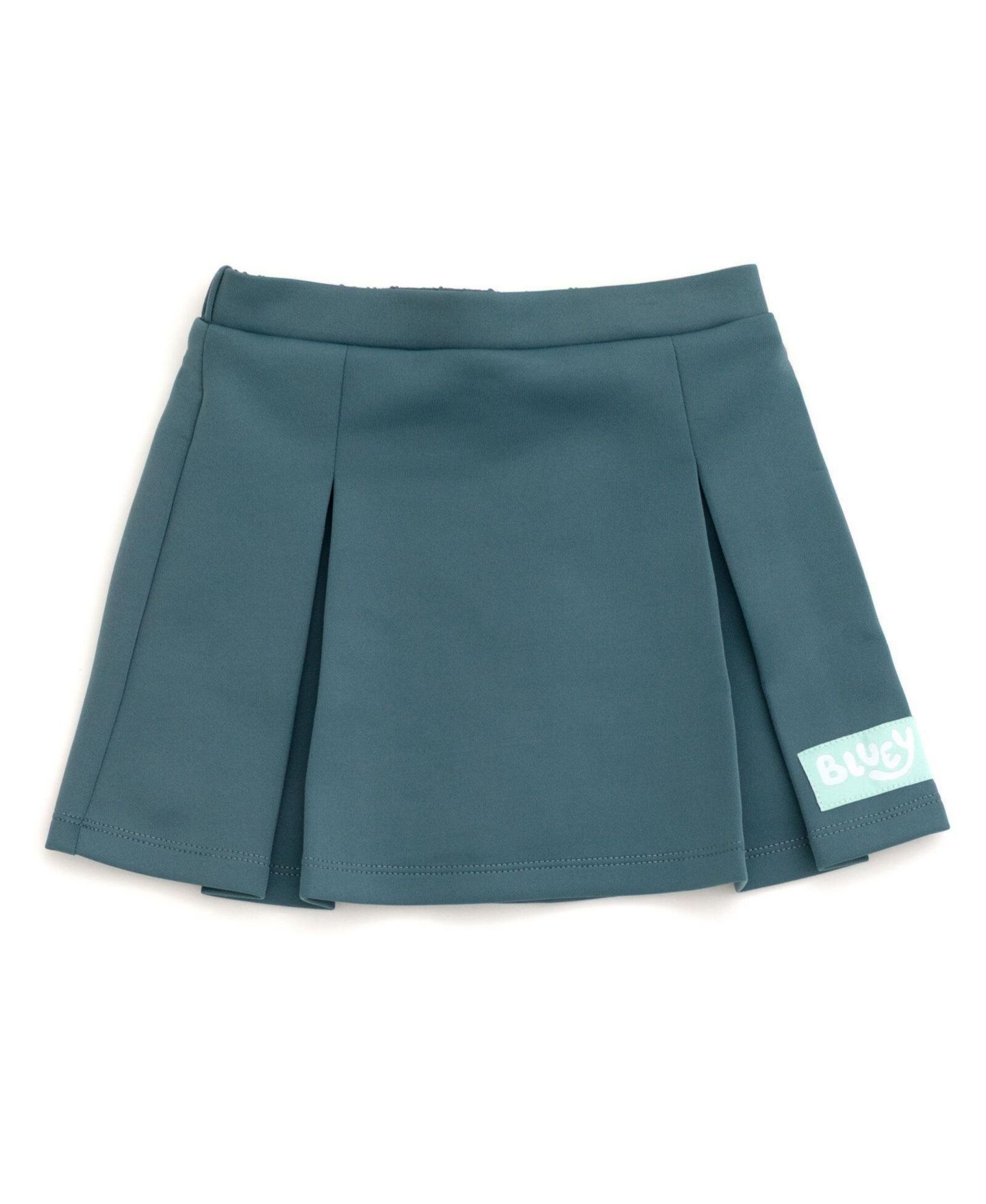 Bluey Girls' (5-12) Pleated 2-Piece Sweatshirt and Skirt Set, цвет: Бирюзовый / Мятный — фото 3