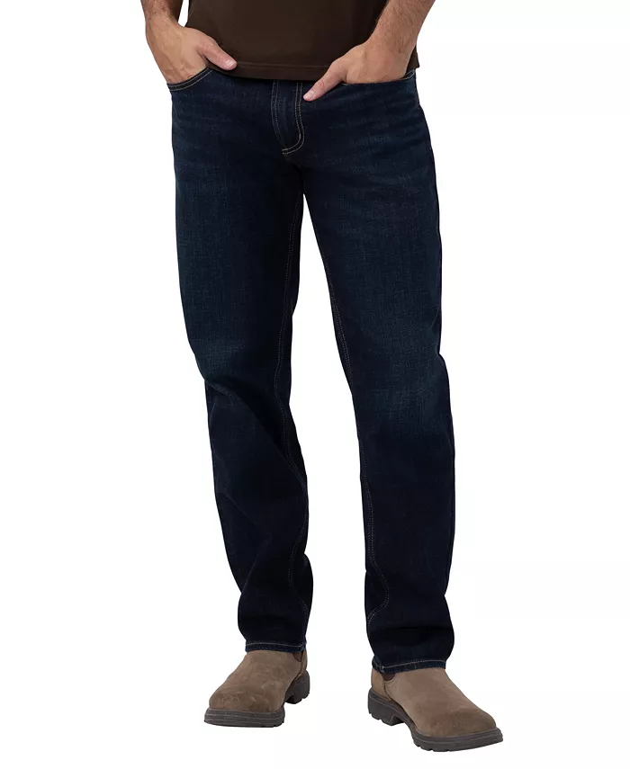 Men's Eddie Slim Straight-Leg Jeans