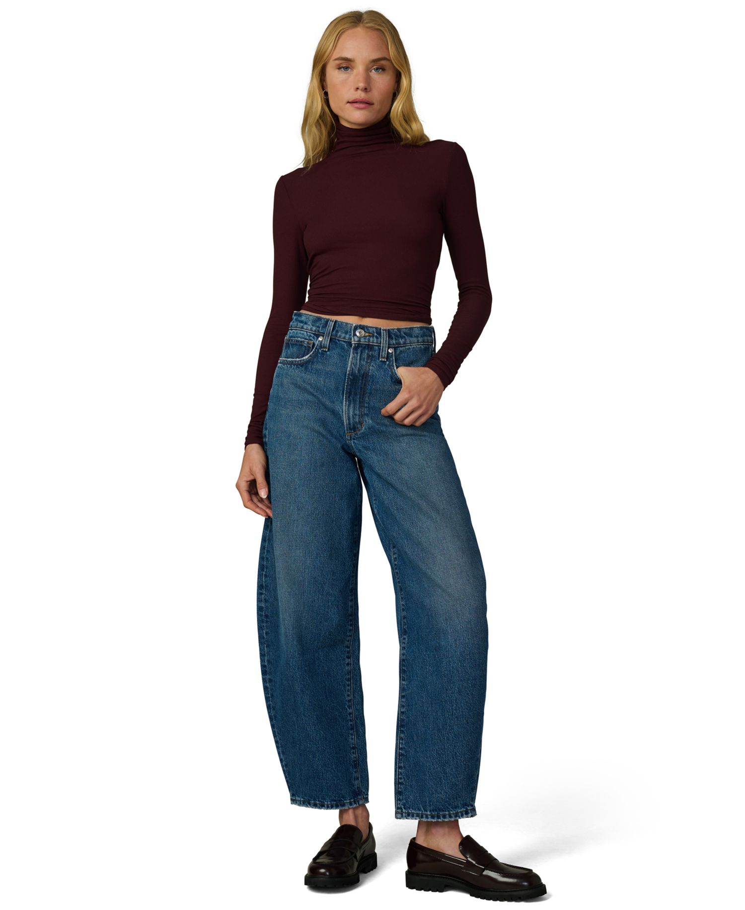 Women's The Tony Long-Sleeve Turtleneck Knit Top