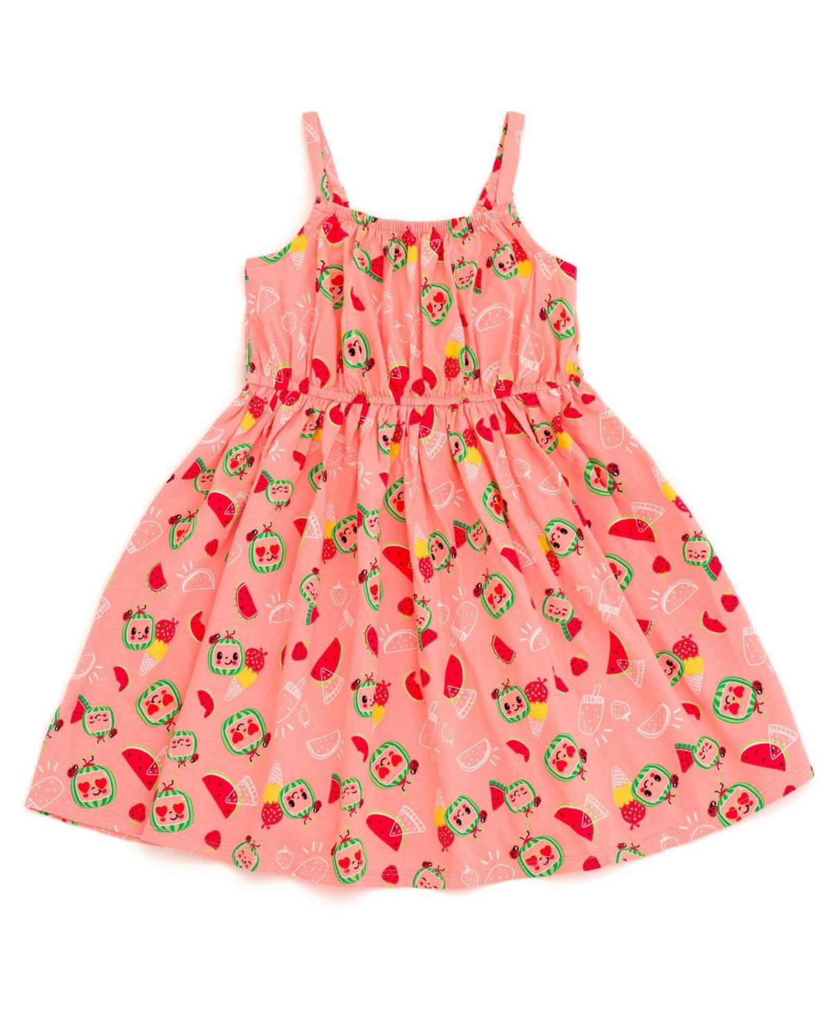 Cocomelon Baby Girls ( 12 to 24 M ) Sleeveless Jersey Dress