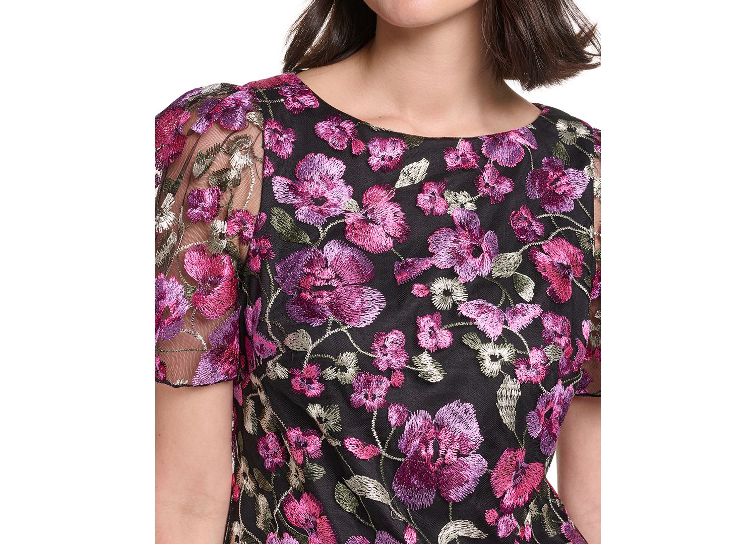 Petite Boat Neck Dress
