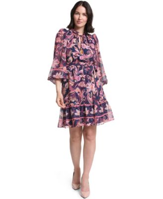 Women's Tie-Neck Dress