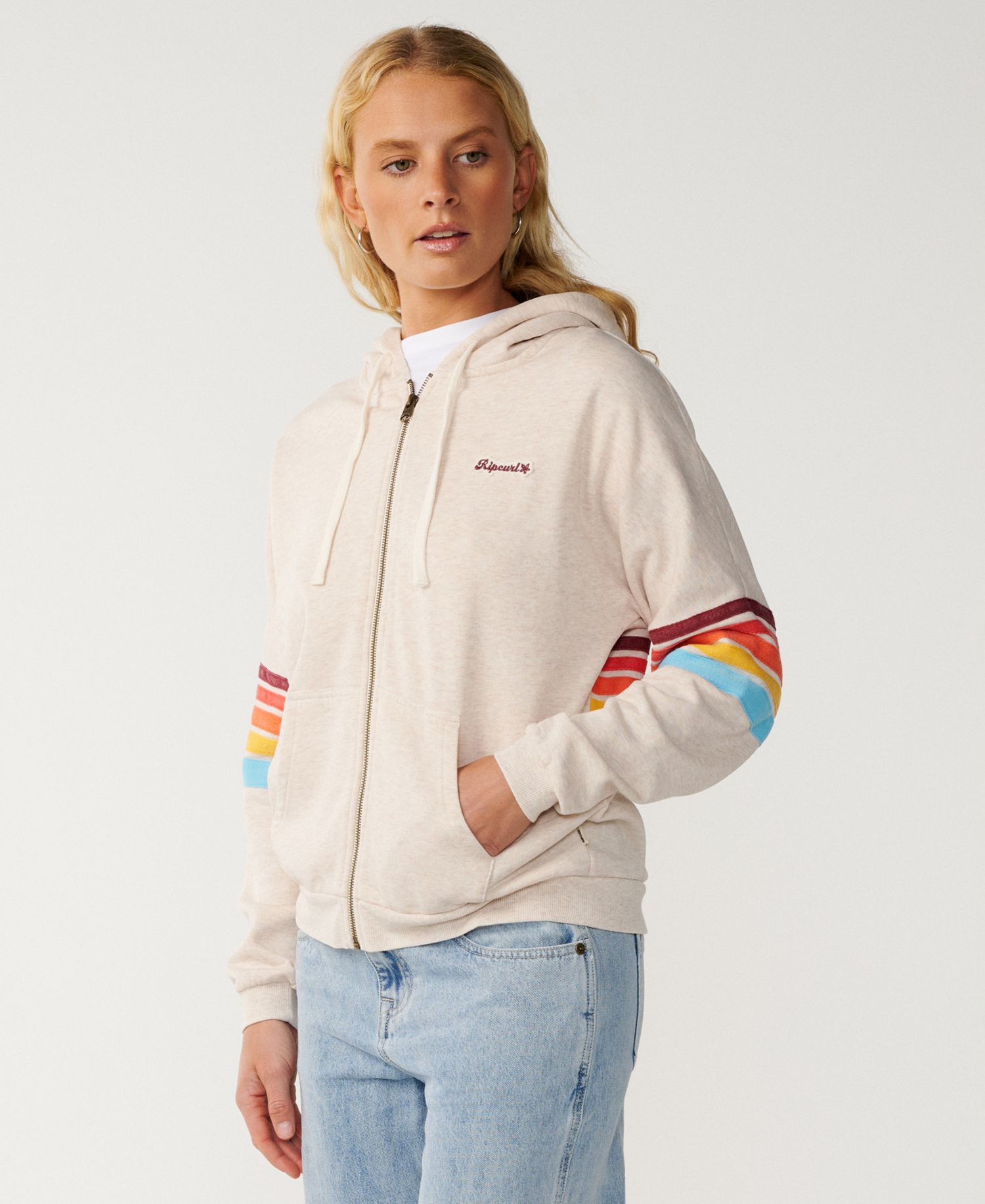Women's Surf Revival Zip Thru Hoodie