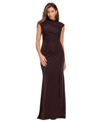 Women's Mock-Neck Gown