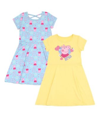 Toddler Girls' 2T-4T Two-Pack Skater Dresses