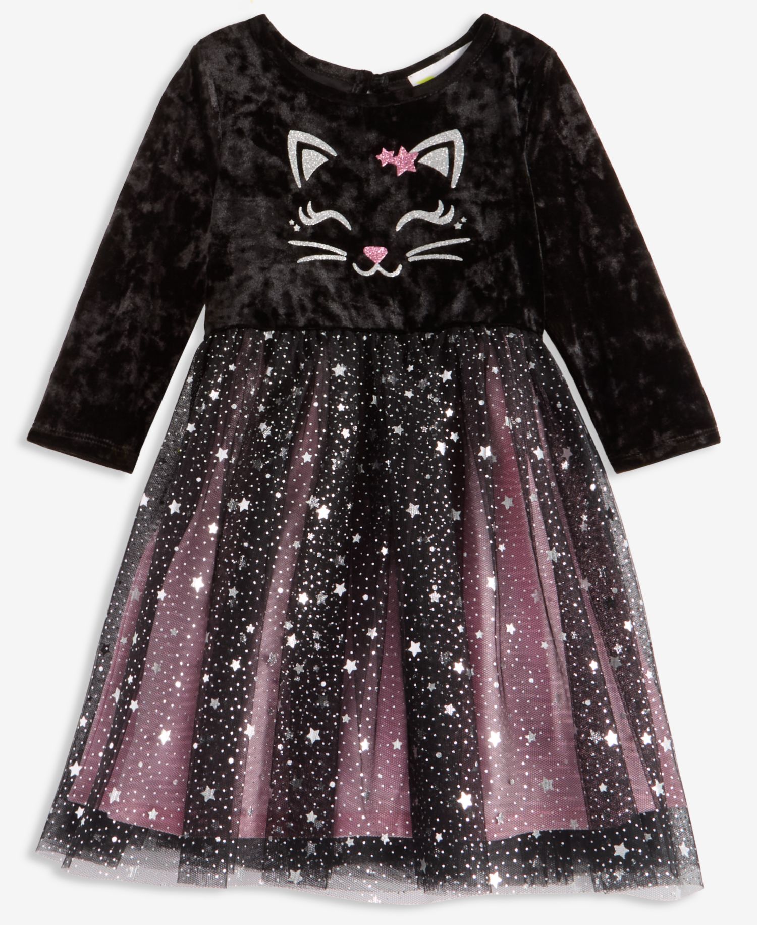 Toddler Girls' 12M-5T Cat Tulle Dress