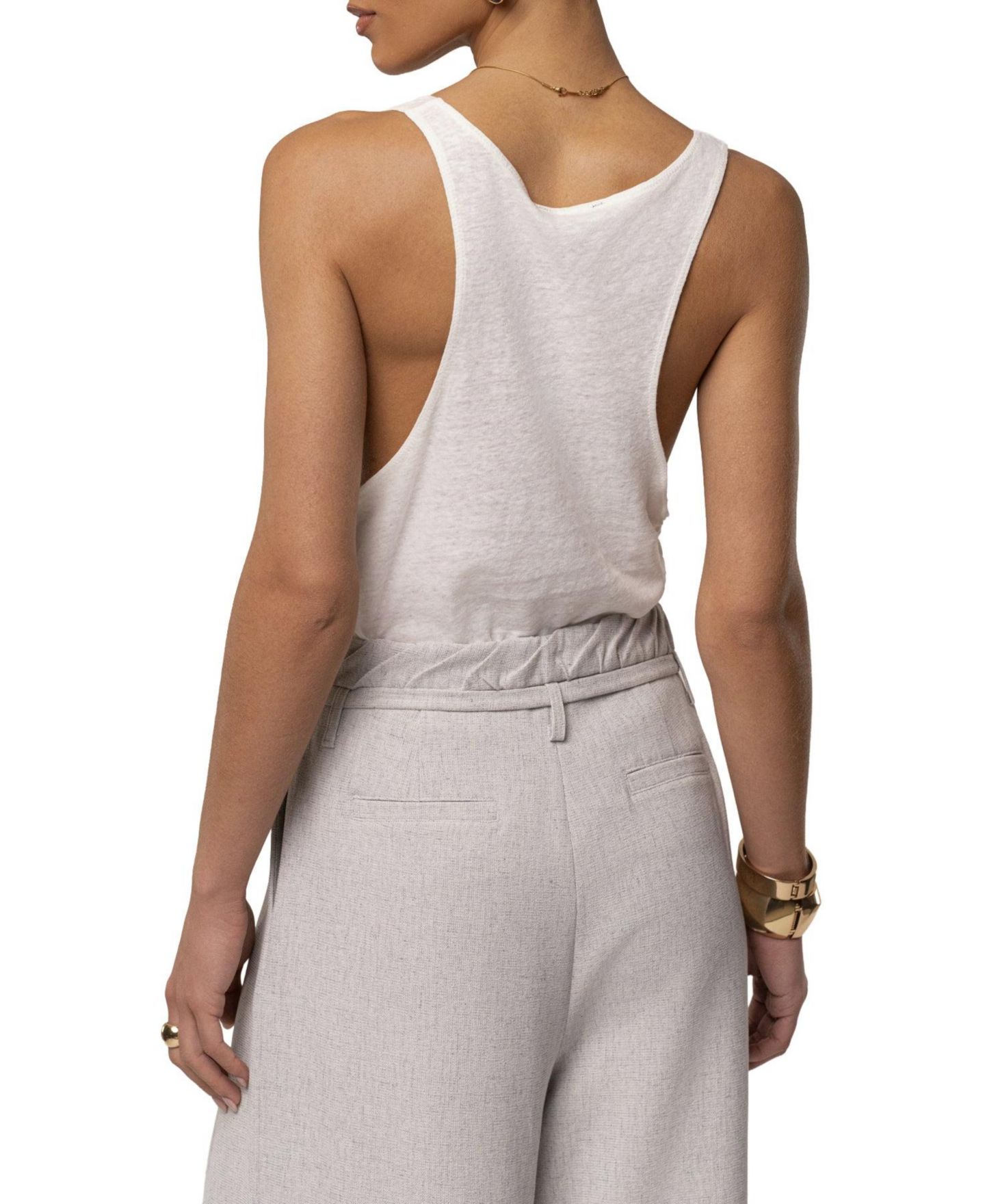 Женский топ JLUXLABEL Classic Scoop Neck — фото 8