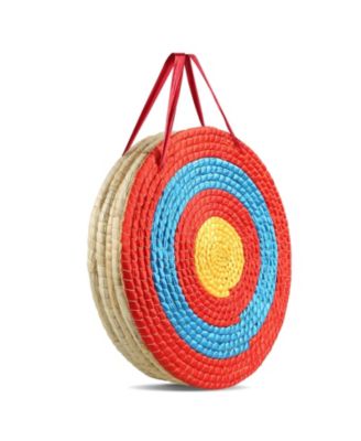 20" Archery Target Outdoor Arrow Target Solid Straw Target Shooting Bow