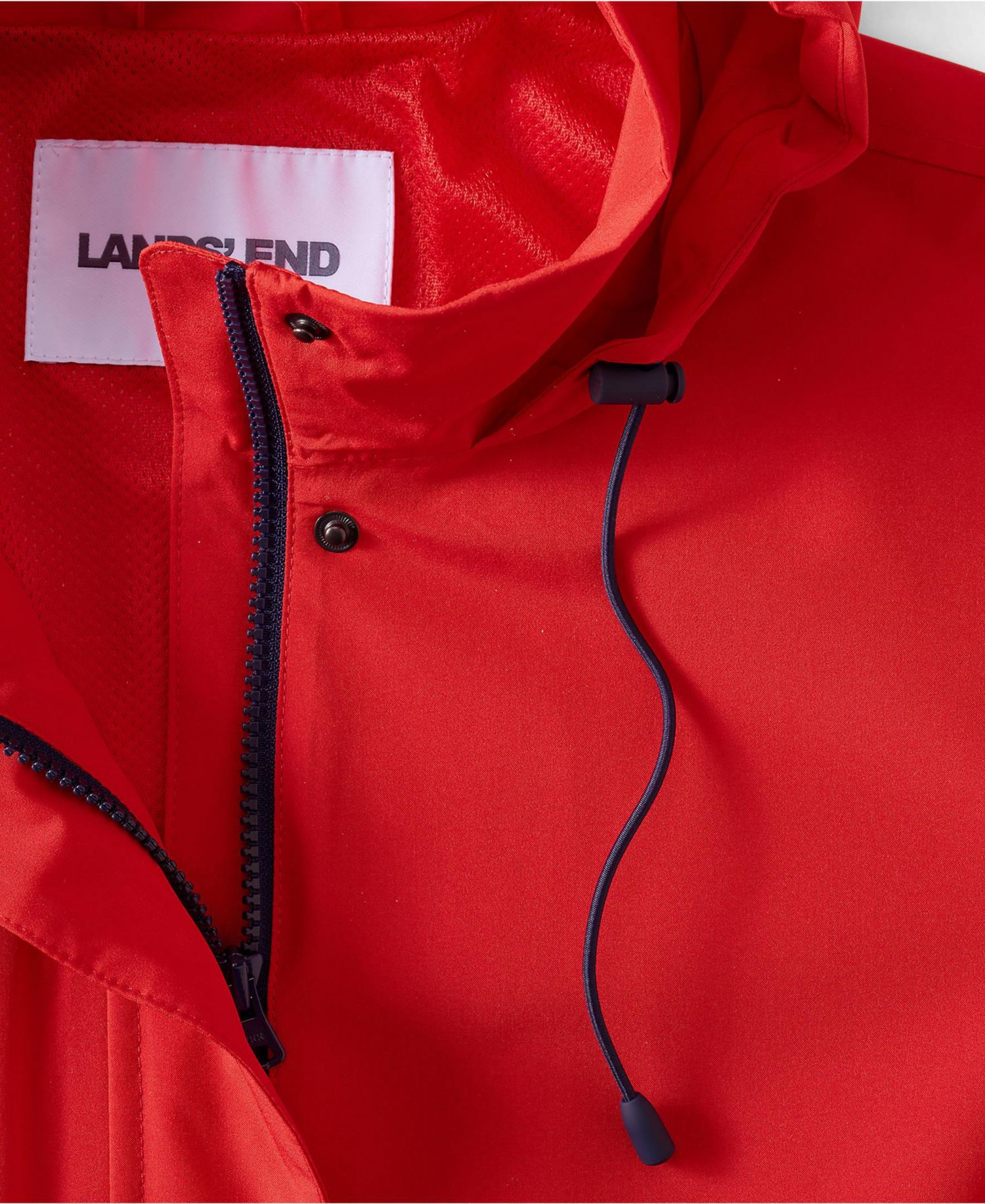 Plus Size Packable Rain Parka