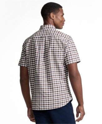 Men's Short Sleeve Classic Fit Sail Rigger Oxford Shirt