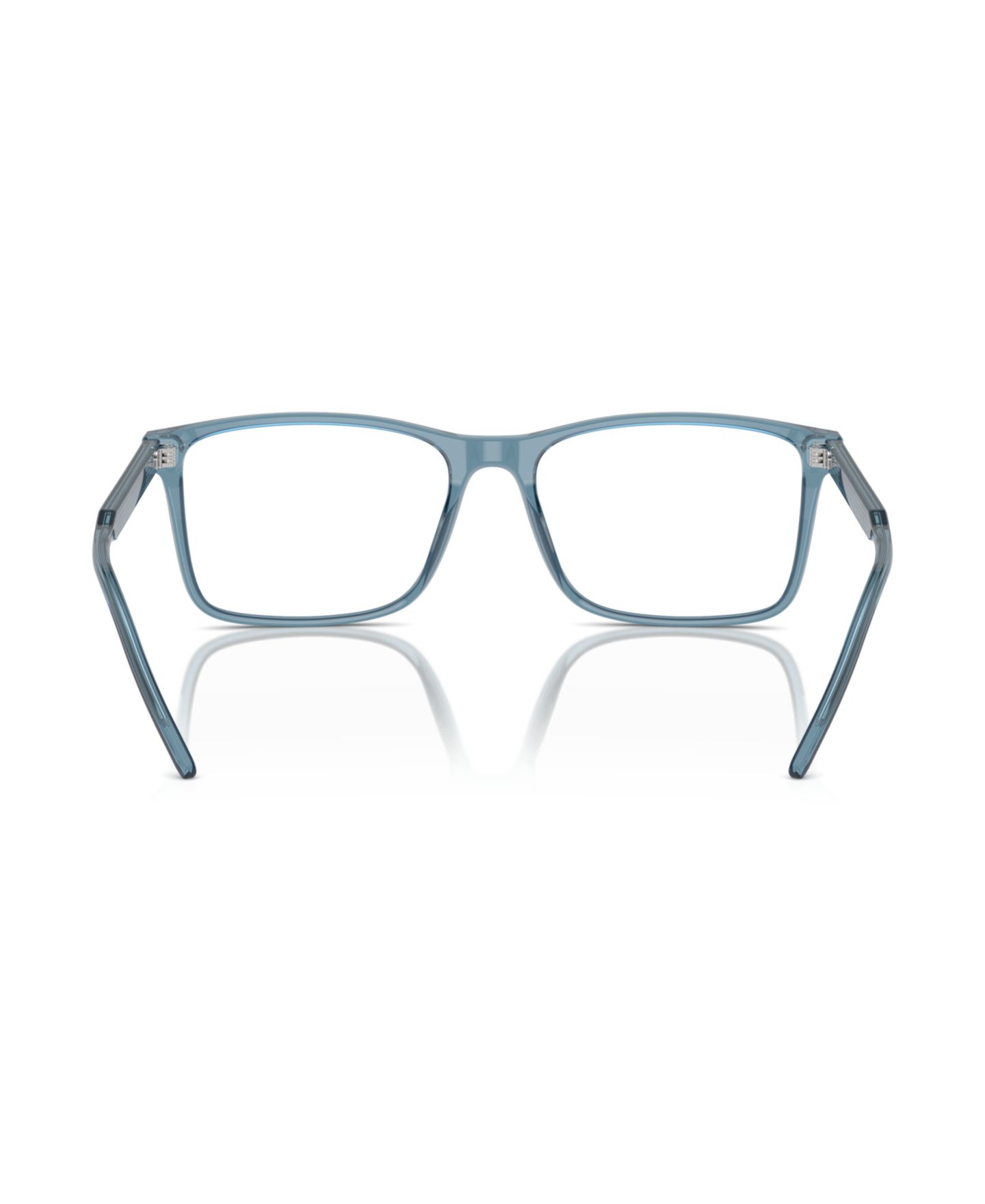Мужские очки Giorgio Armani Eyeglasses, AR7258, цвет: Прозрачный синий — фото 3