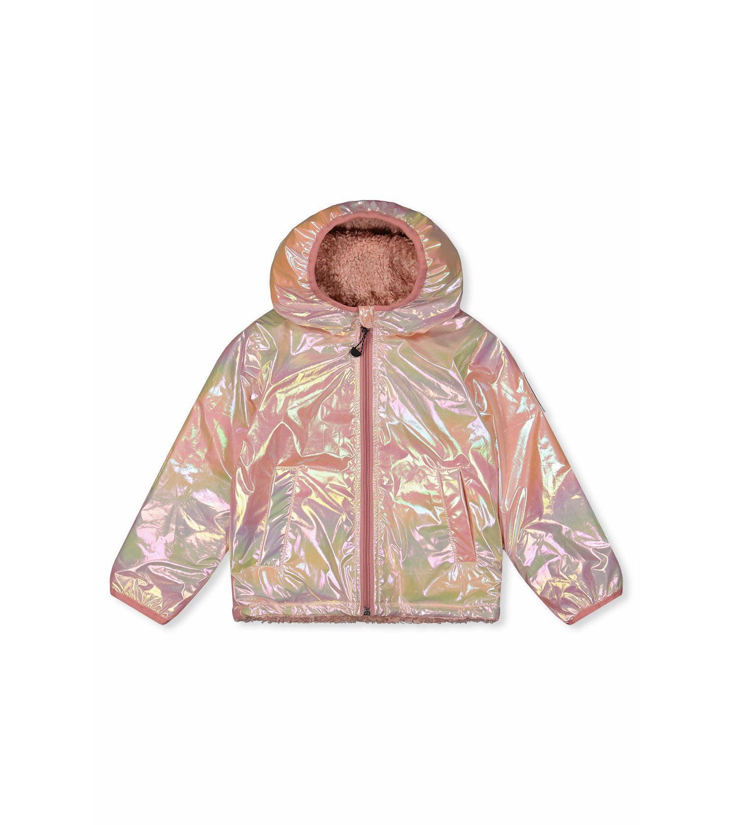 Baby Girls (12M - 24M) Reversible Mid-Season Jacket