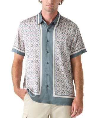 Men's Woven Logo Shirt