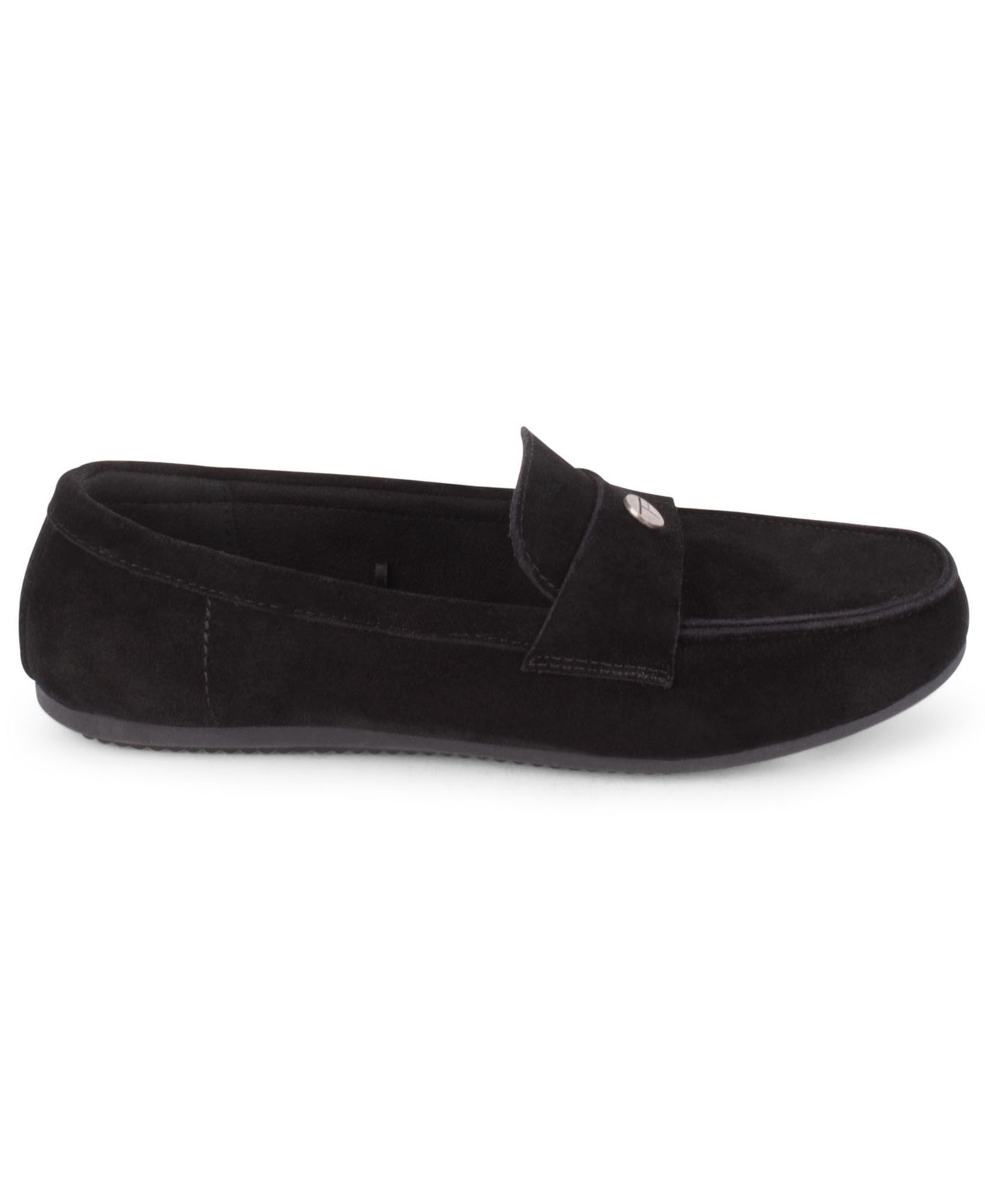 Женские туфли Tahari Bendel Suede Slip-On, цвет: Чёрный — фото 2