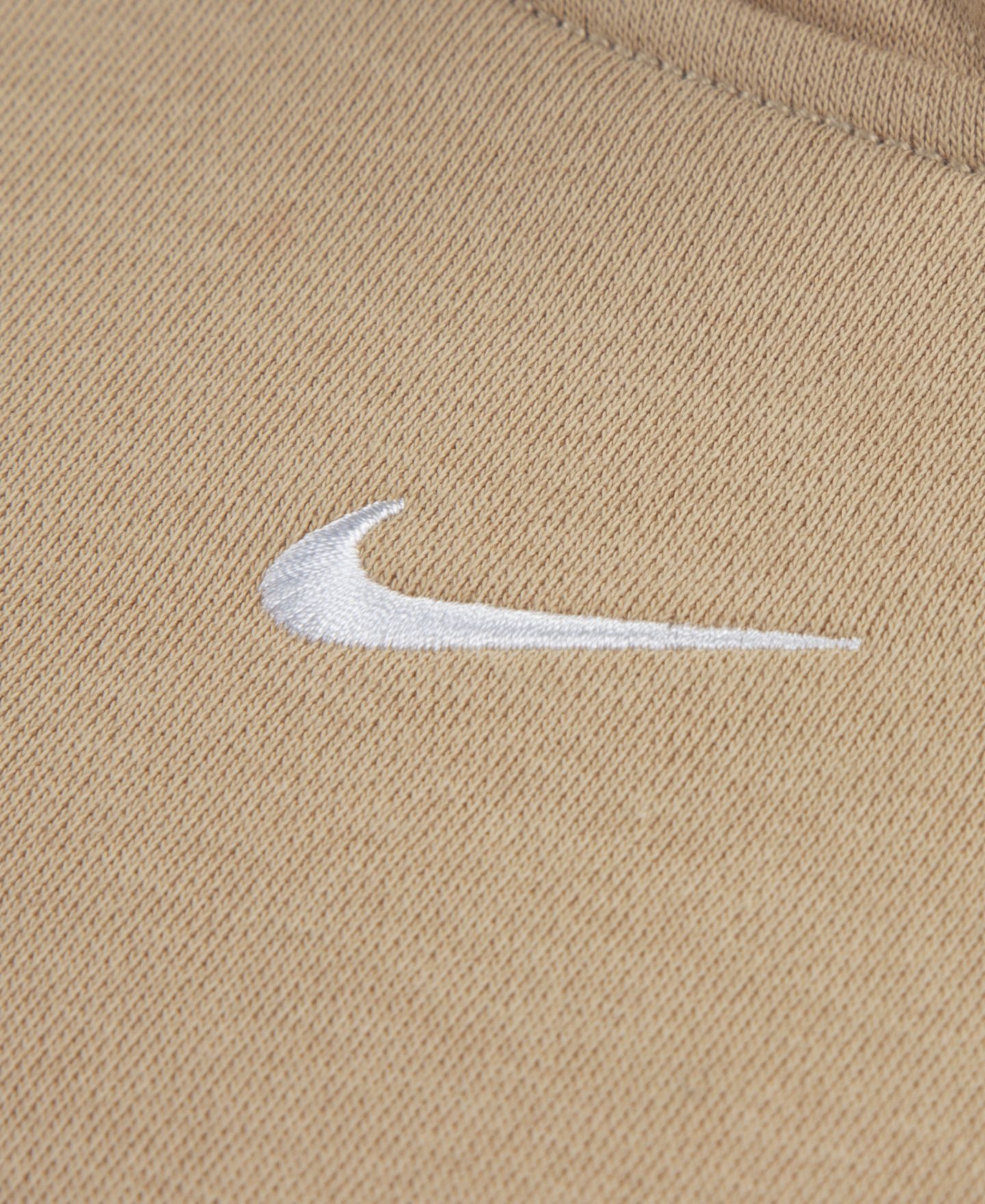 Детское флисовое худи Nike Sportswear Studio оверсайз, 4-6X, цвет: Льняной — фото 3