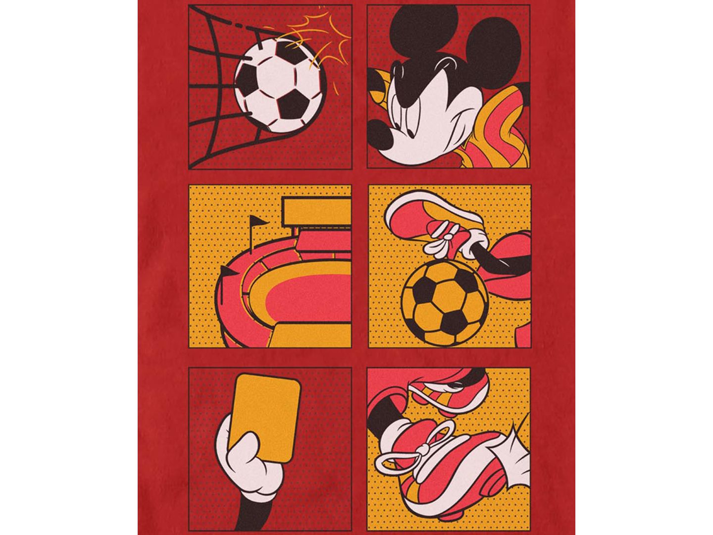 Мужская футболка Fifth Sun Play Soccer Graphic, цвет: Красный — фото 3