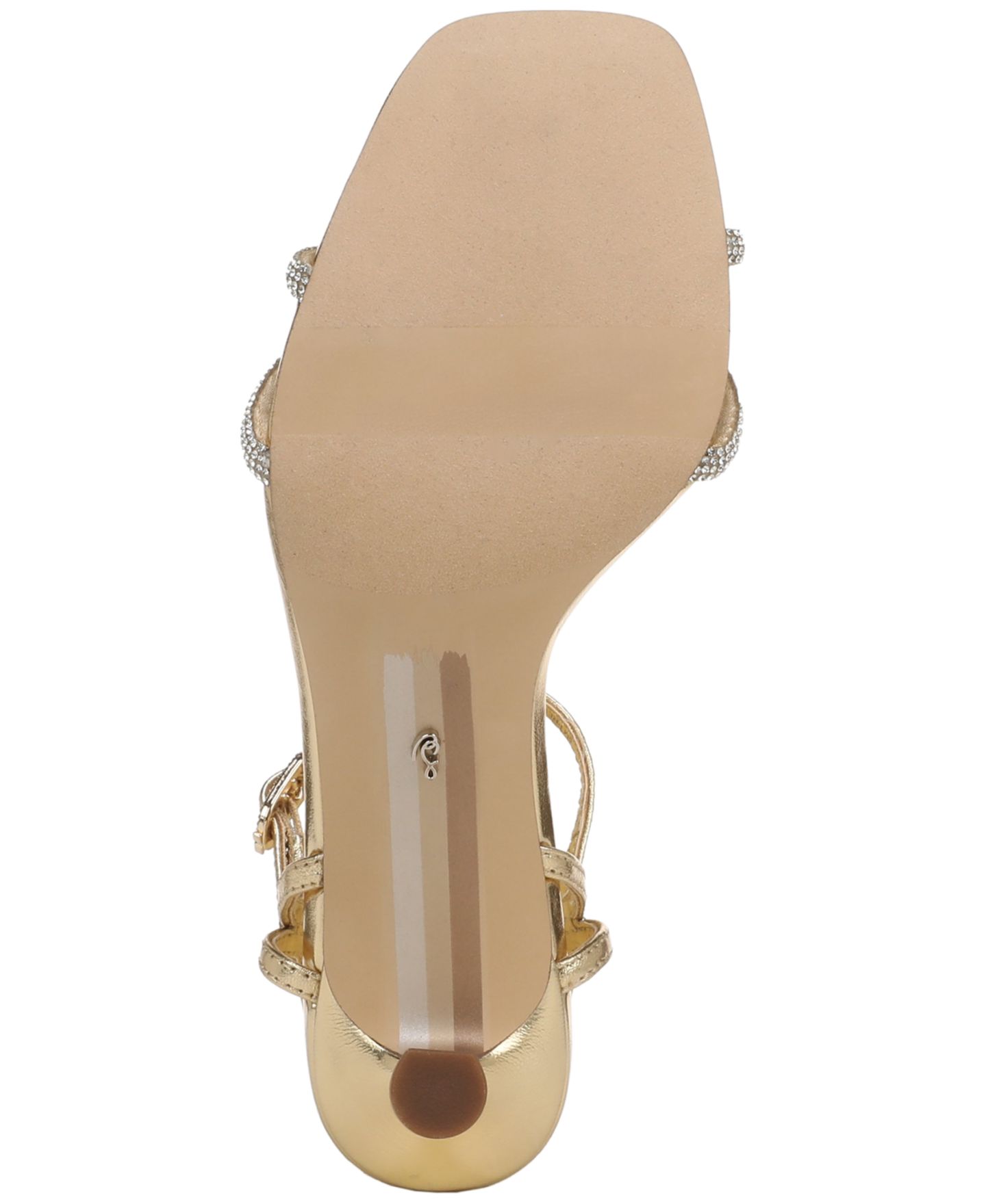 Женские сандалии Sam Edelman Presley Glam Strappy, цвет: Янтарный золотой — фото 5
