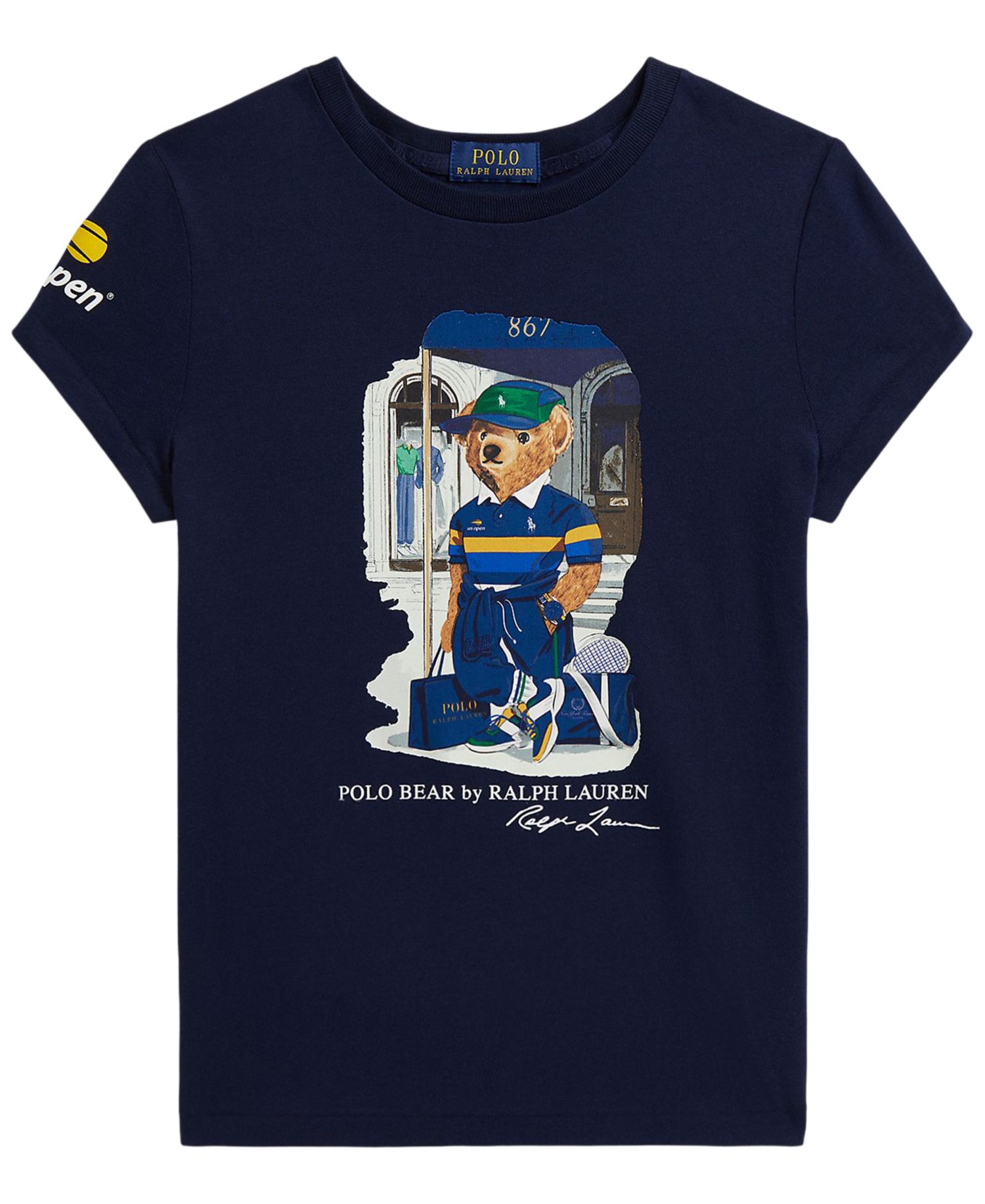 Girls' 7-16 US Open Polo Bear Short-Sleeve T-Shirt
