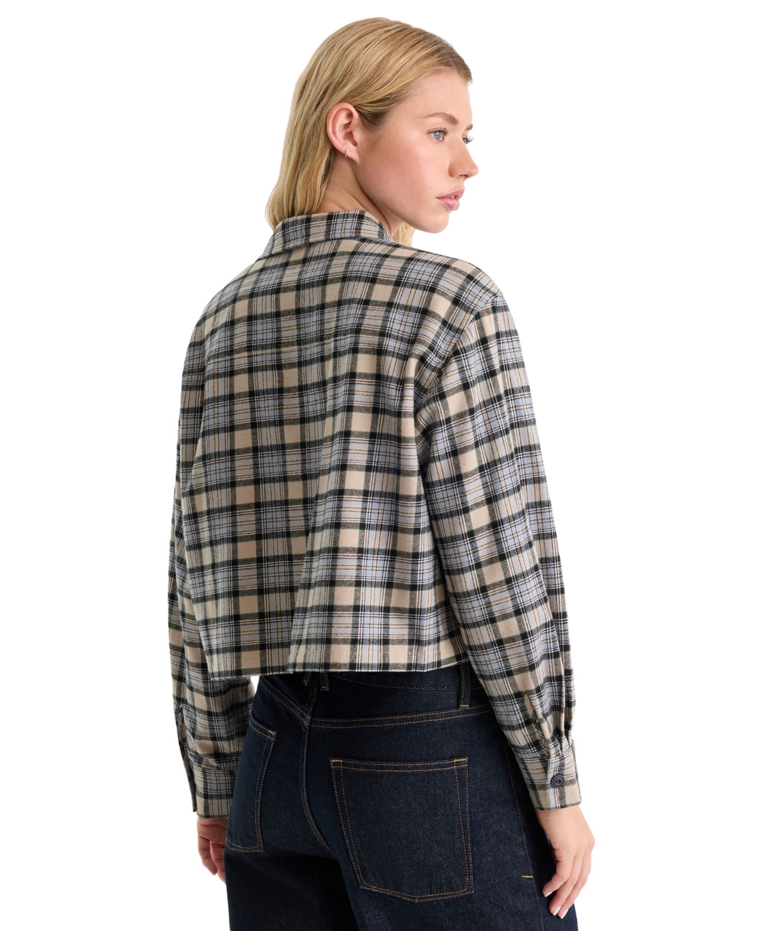 Women's Button-Front Collared Shirt