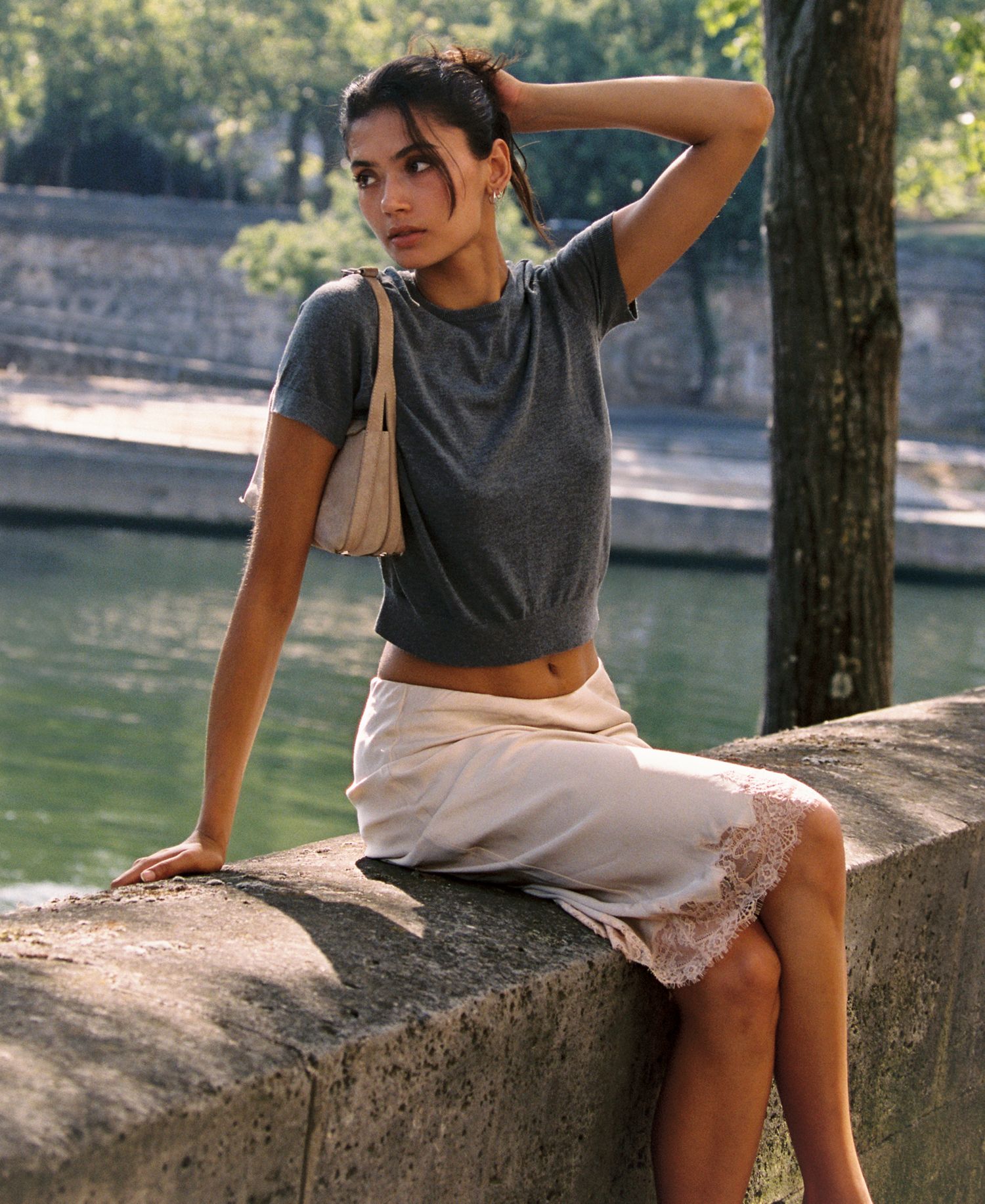 Women's Nola Fine Knit Short-Sleeve Top