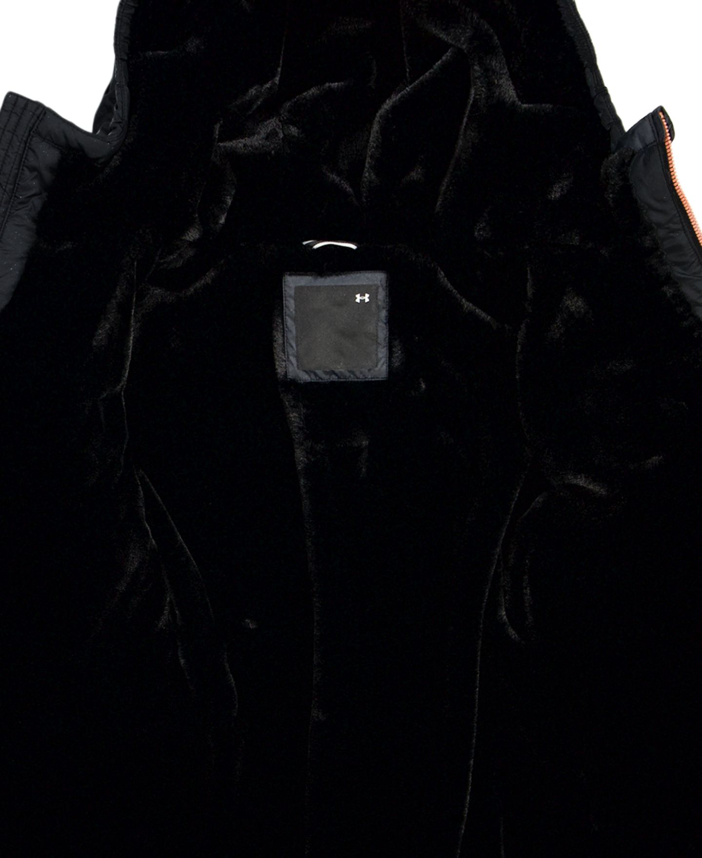 Куртка Under Armour Long-Sleeve Hooded Jacket для девочек, цвет: Чёрный — фото 4