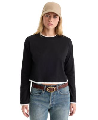 Women's Long-Sleeve Layered Tee