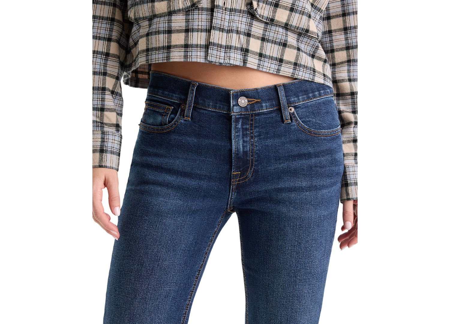 Women's Low-Rise Bootcut Stretch Jeans