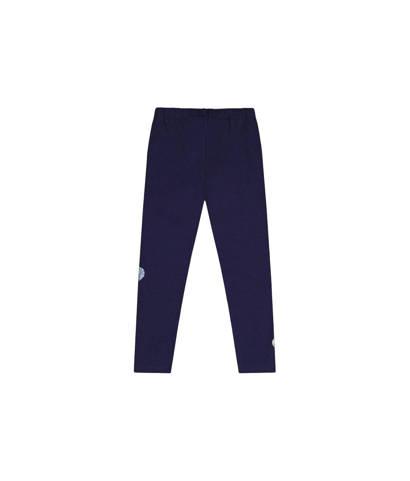 Леггинсы Deux par Deux Cotton Leggings Pant для девочек, цвет: Тёмный синий — фото 5