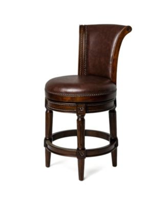Pullman Counter Stool  Finish with Faux Leather