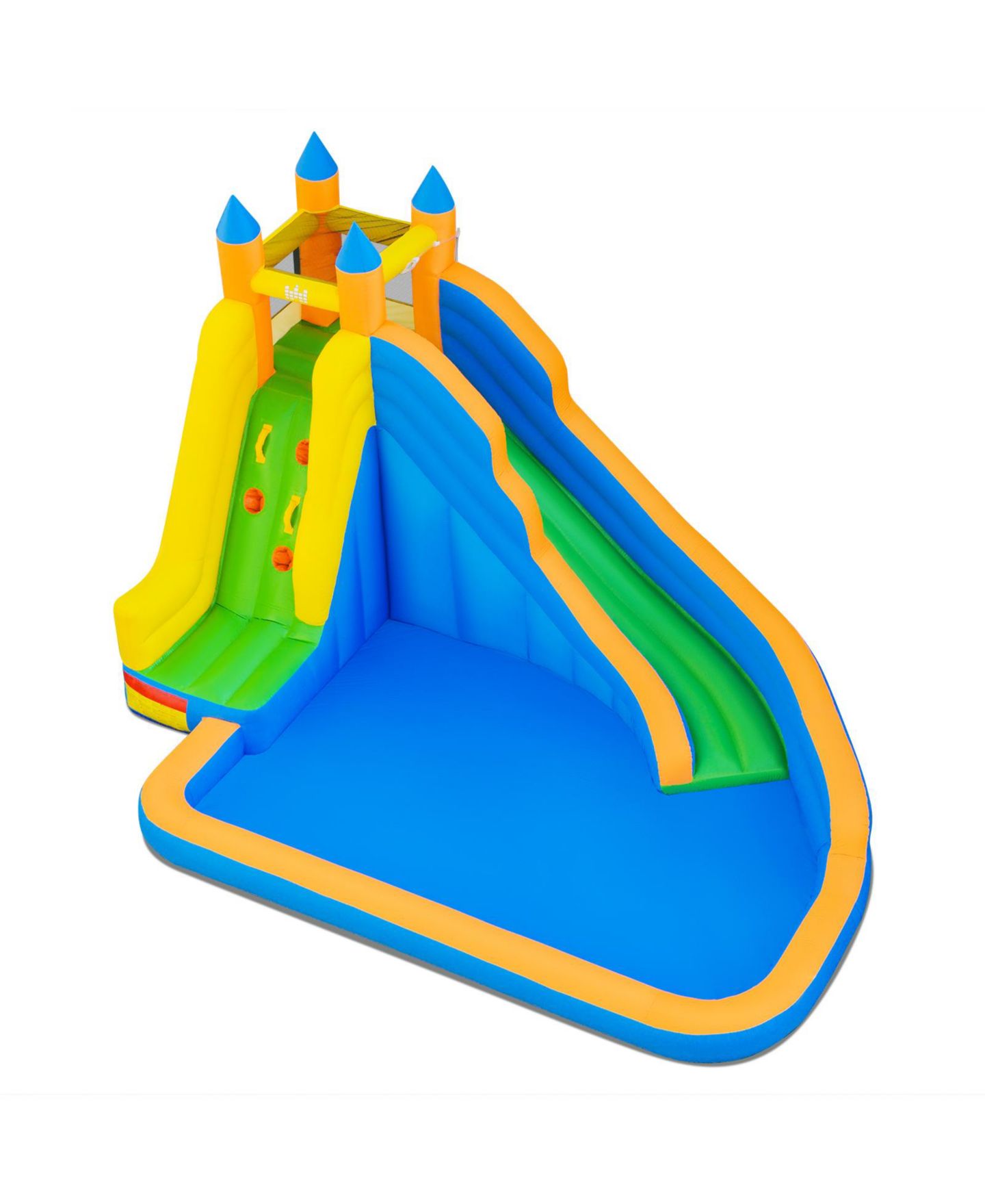 Детская игрушка Costway Mighty 13' x 10' x 8' Oxford Cloth Water Slide Bounce House with Splash Pool, Up to 3 Players, Ages 3-10 — фото 9