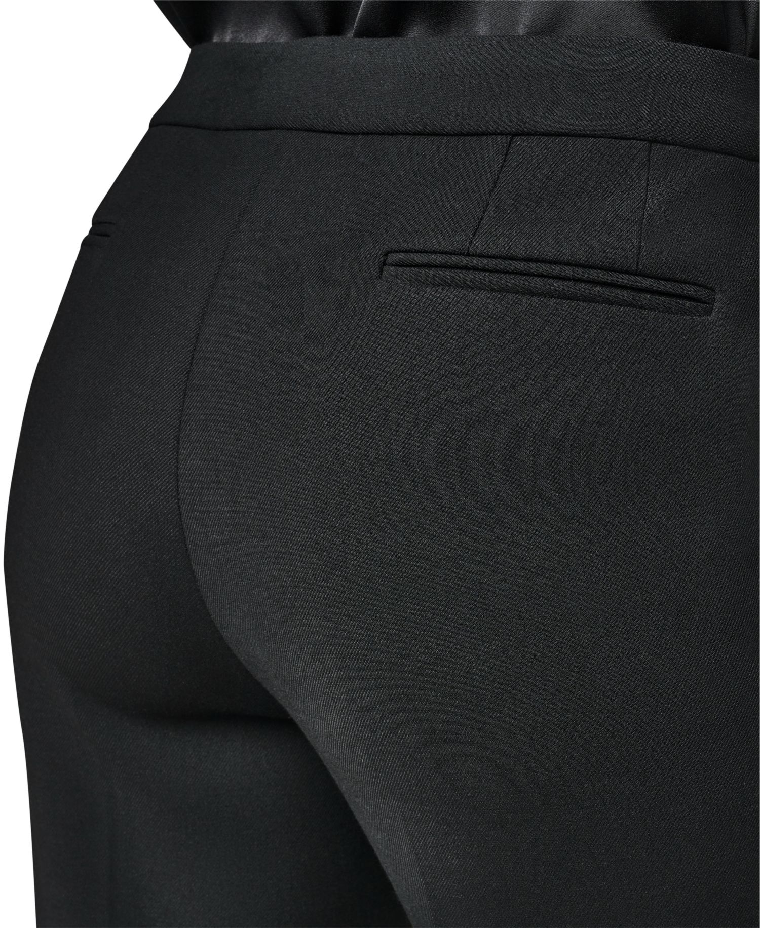 Women's Low-Rise Flare Trousers Pants