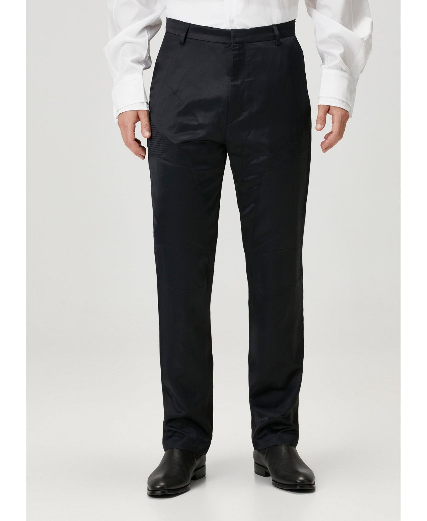 Мужские брюки PCFG Shiny Woven Regular Fit, цвет: Чёрный — фото 4