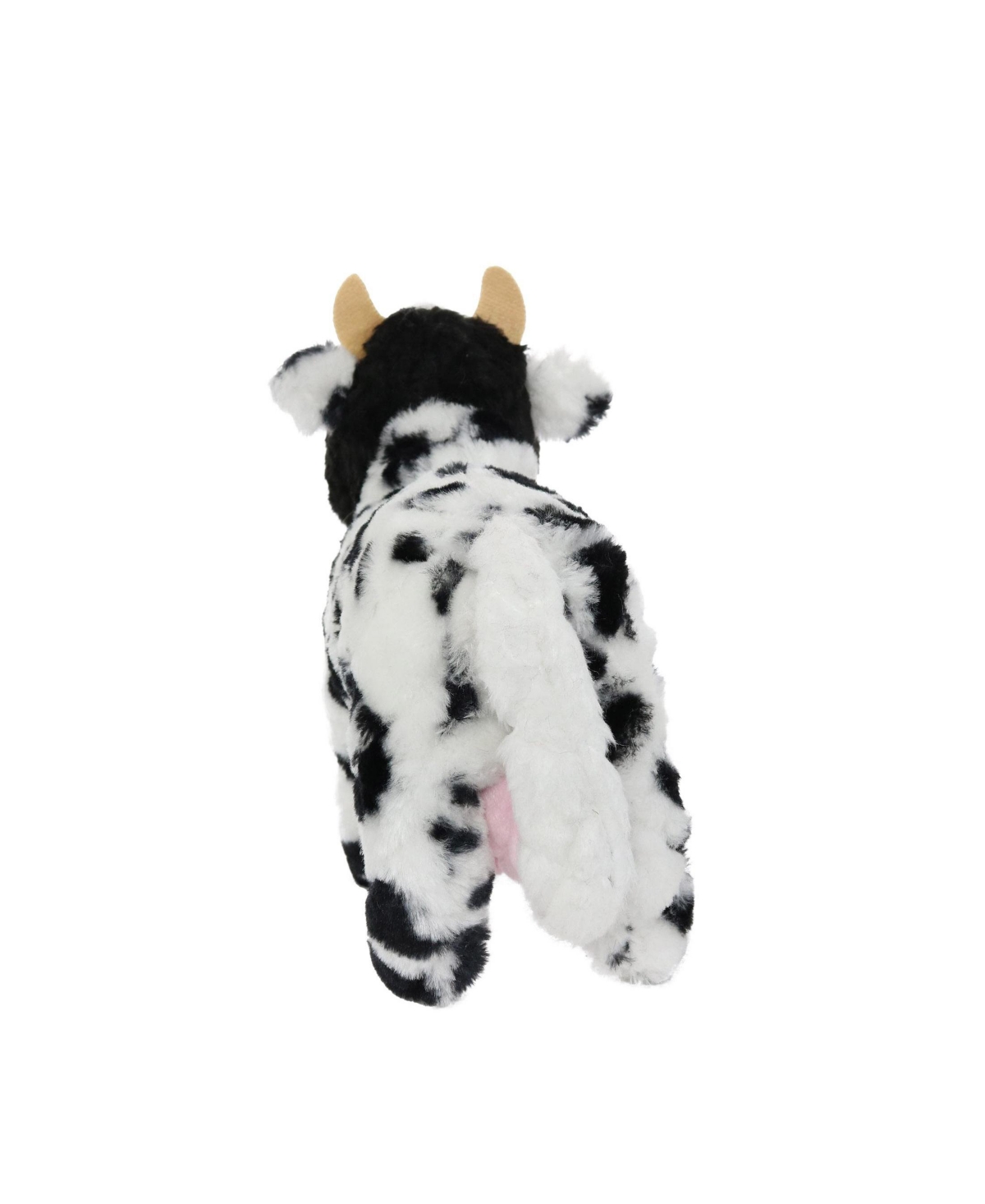 Mighty Farm Cow, Durable Plush Squeaky Dog Toy