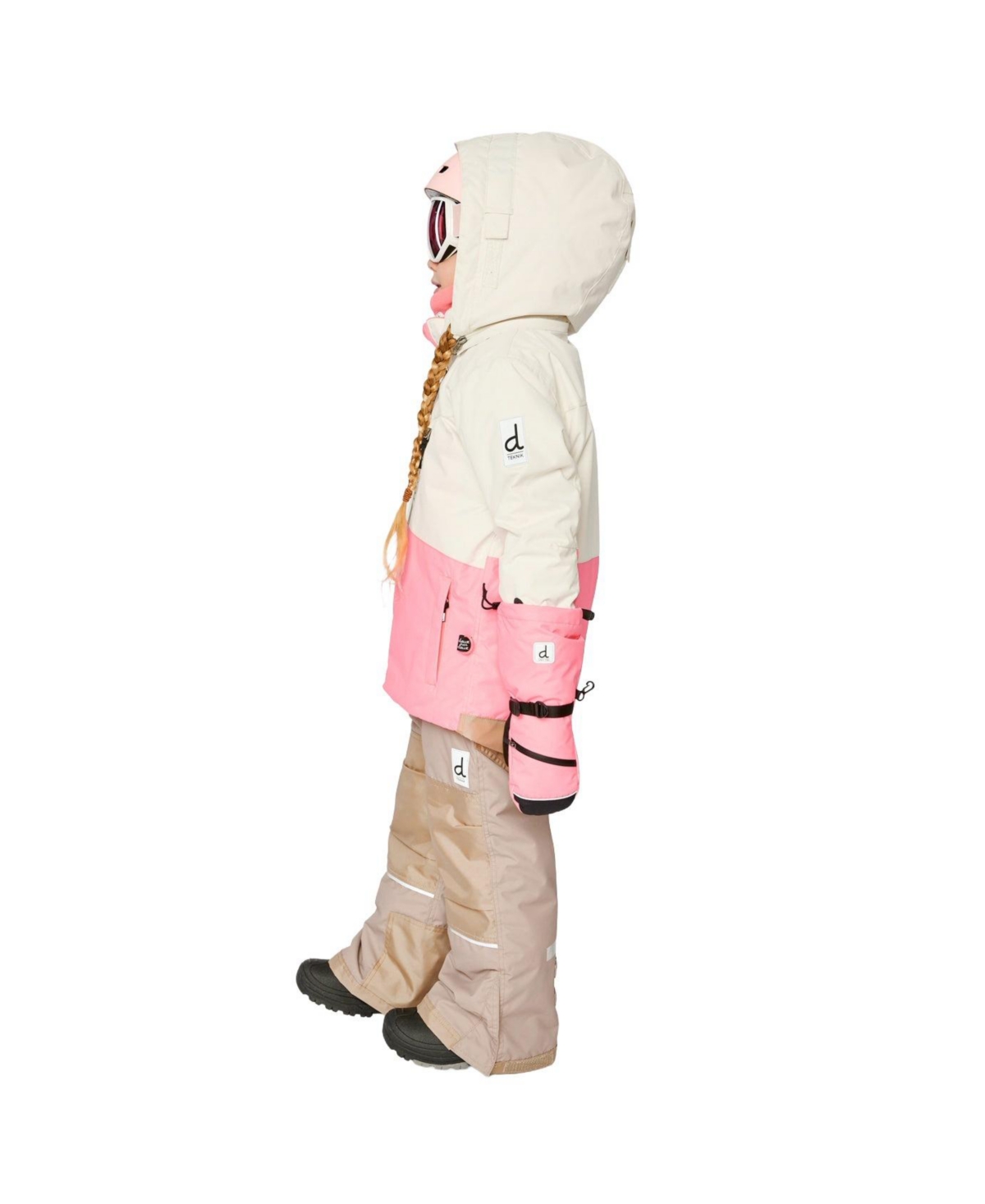 Deux par Little and Big Girl (6-14) Two Piece Teknik Snowsuit