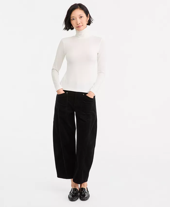 Women's Modal Long Sleeve Turtleneck - thumbnail 7