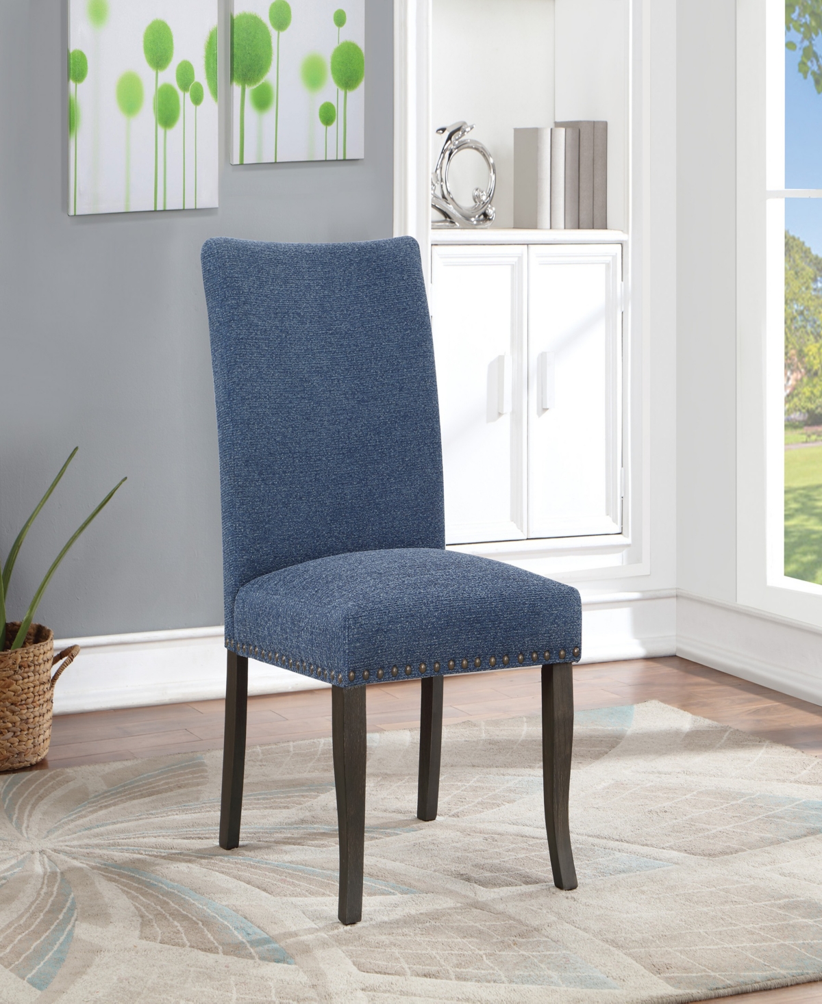 Osp Home Furnishings 39.5" 2-Piece Upholstery Hamilton Dining Chair
