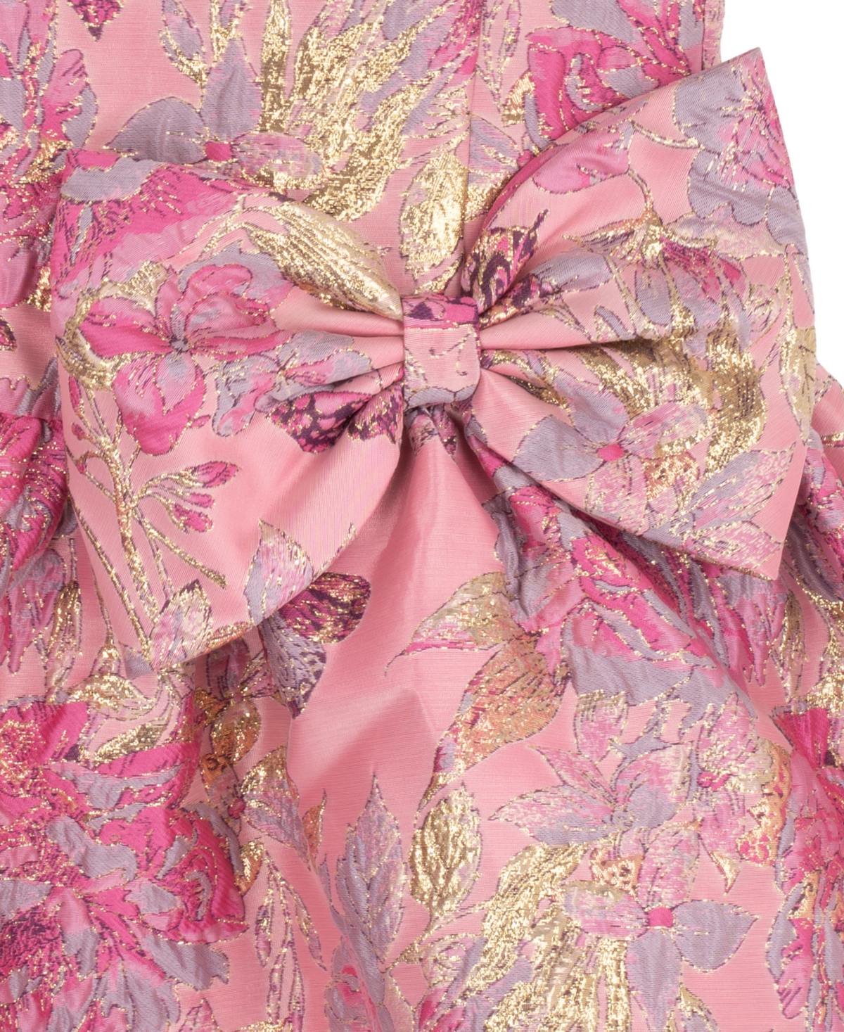 Rare Editions Girls' 7-16 Brocade Princess Seam Dress