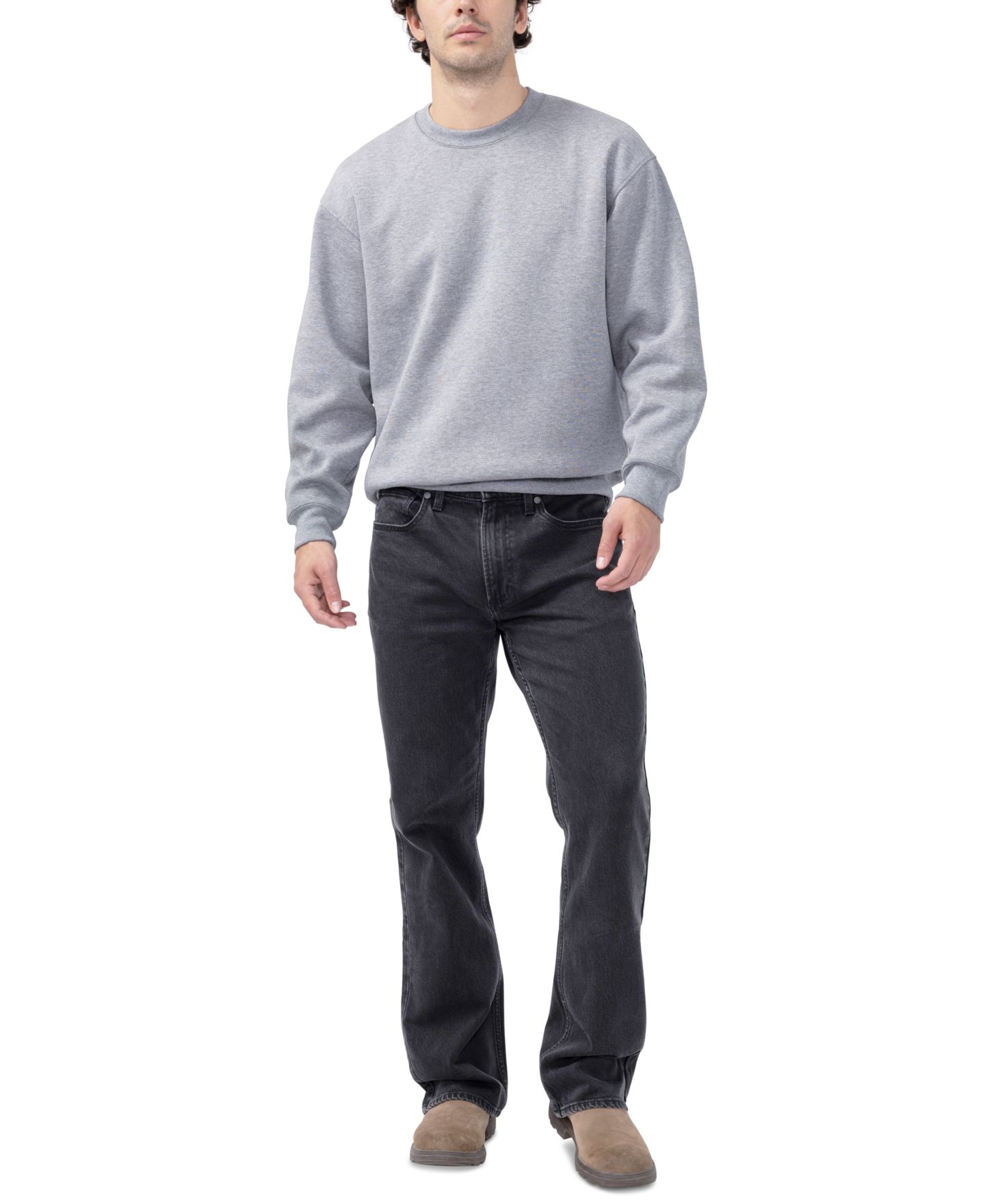 Мужские джинсы Silver Jeans Co. Craig Bootcut, цвет: Чёрный — фото 2