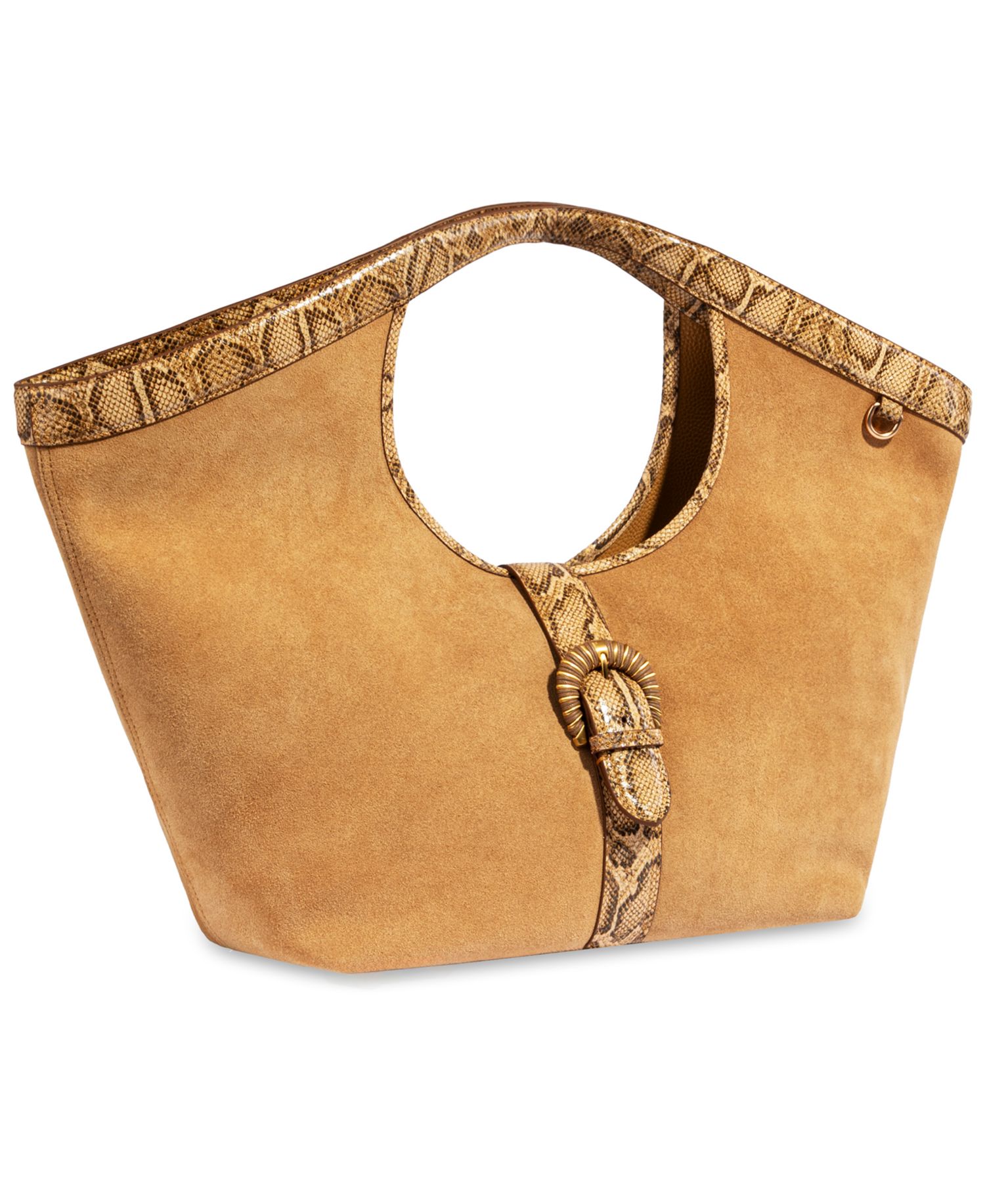 Lucy Buckle Tote Handbag