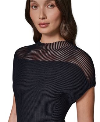 Women's Mock Neck Midi Dress thumbnail 3