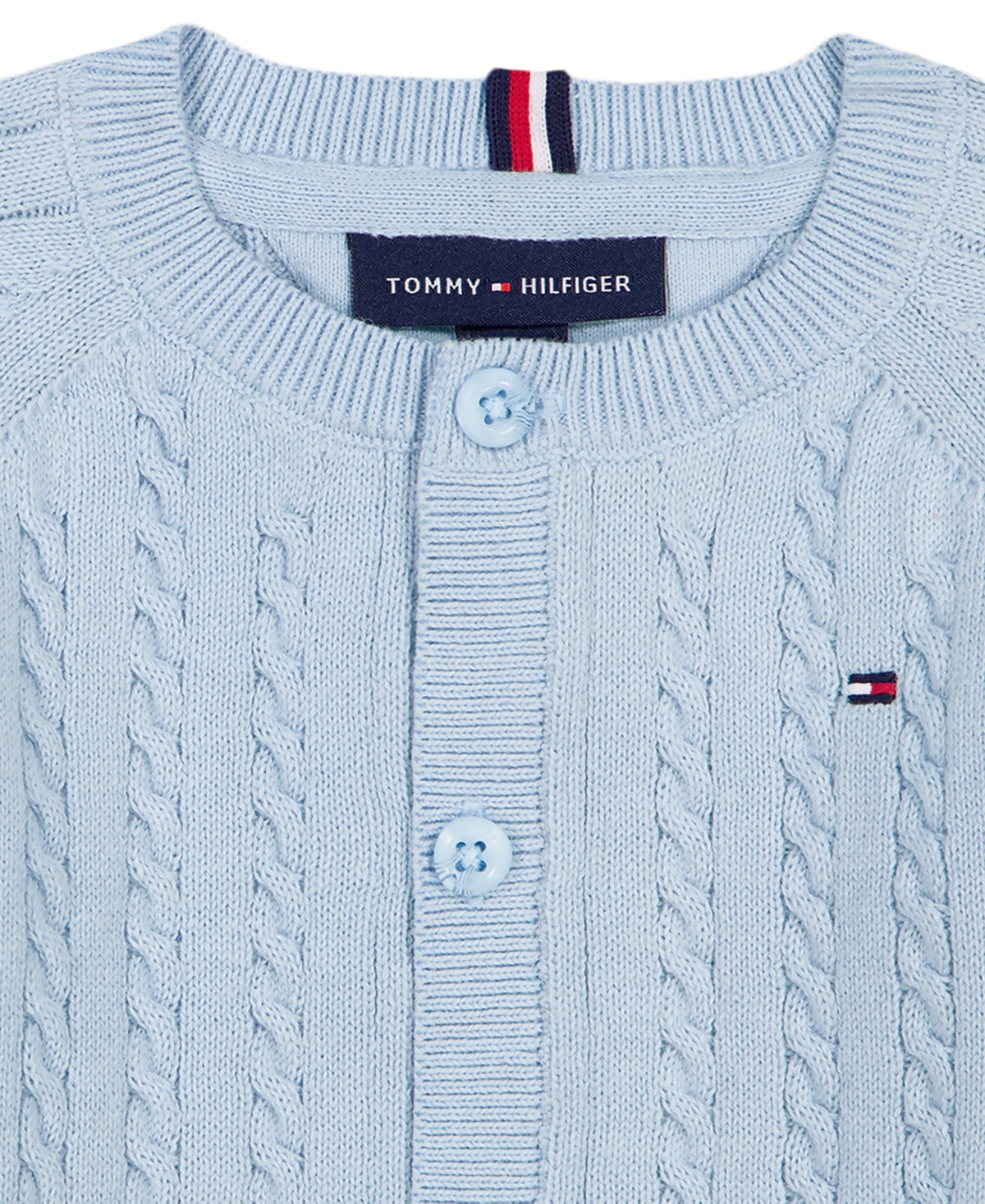 Tommy Hilfiger Baby Boys' Long-Sleeve Cardigan and Pants, 2-Piece Set