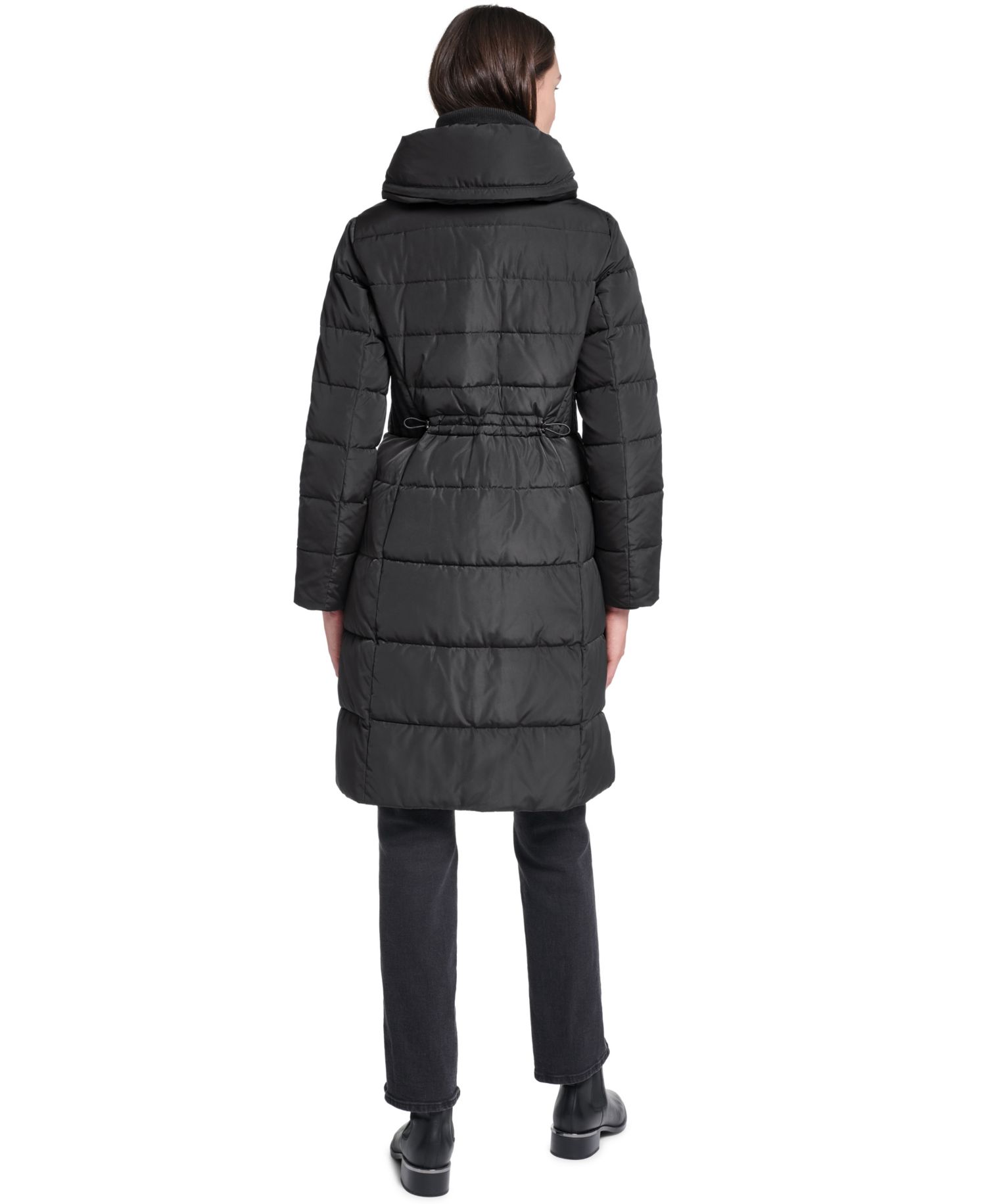 Women's Quilted Puffer Hooded Coat